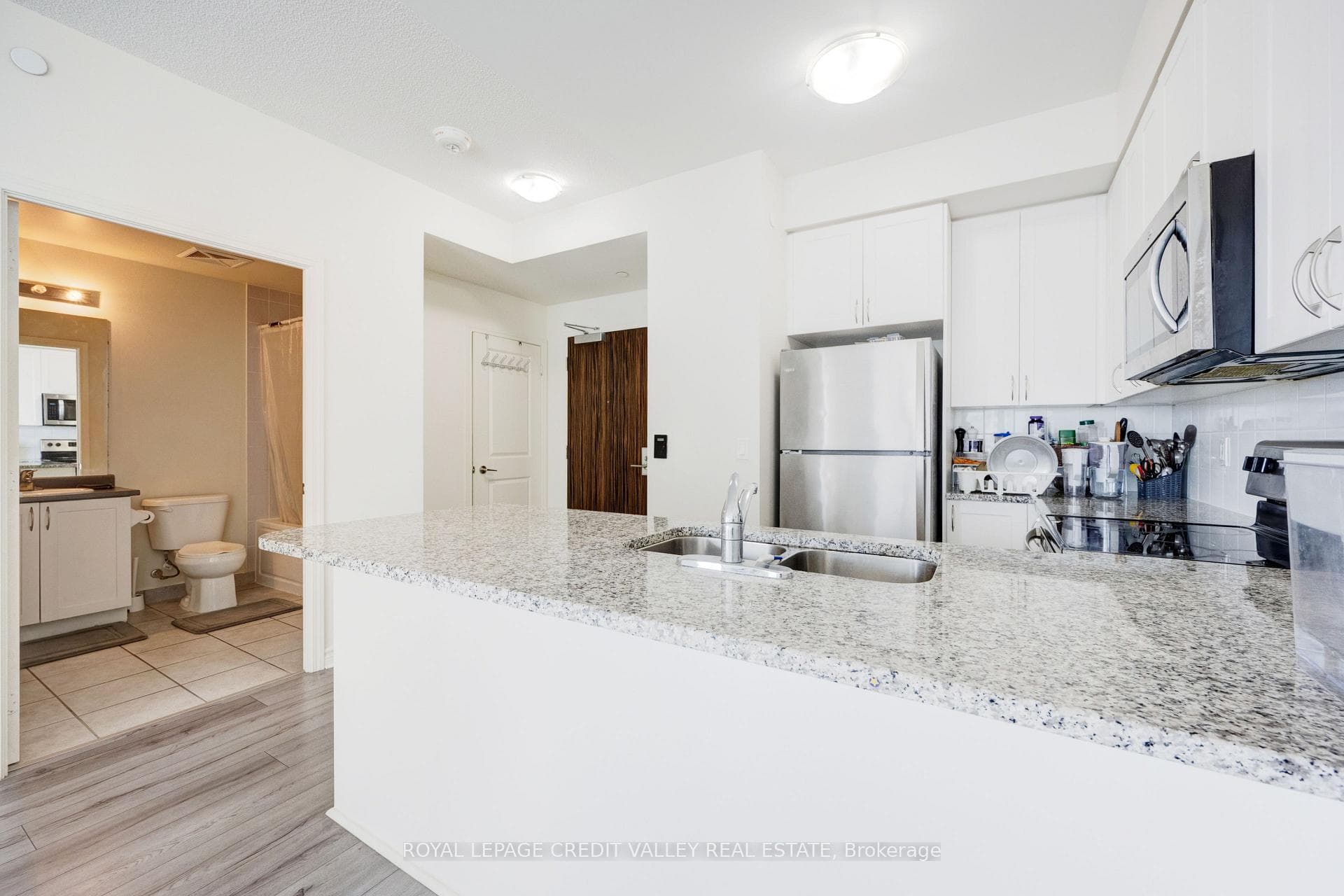 Granite Countertops & Double Sink