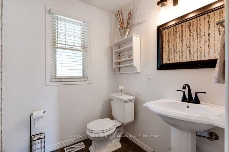 Main floor powder room