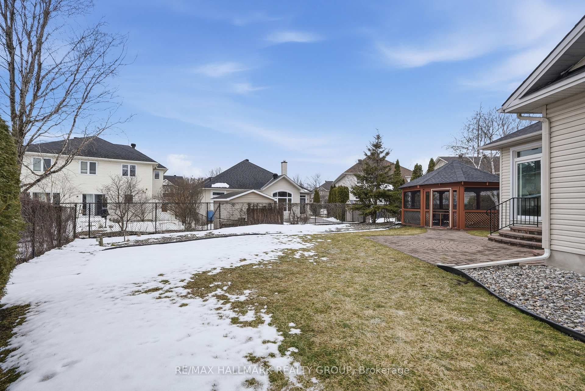 Huge back yard