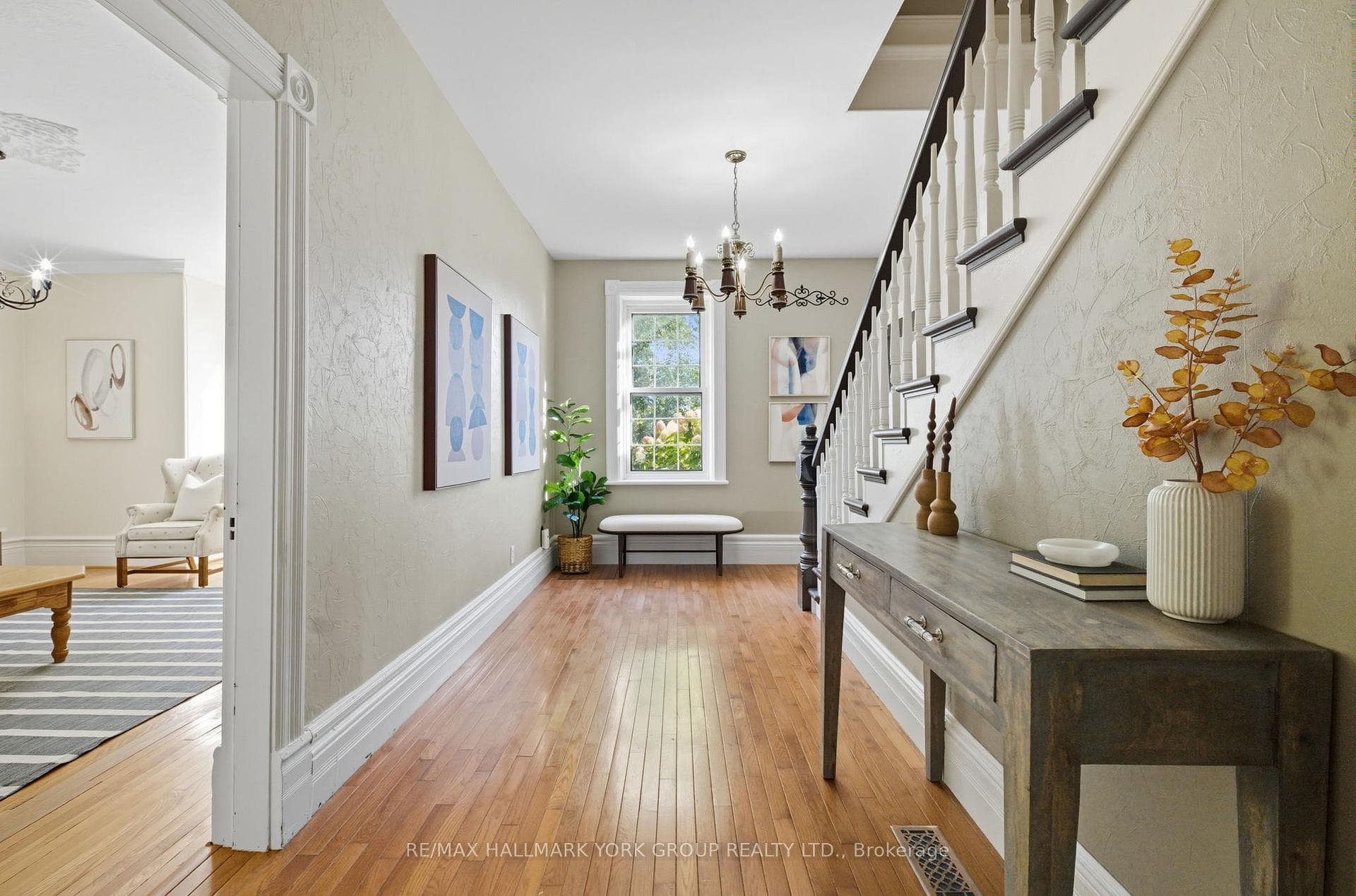 Inviting Hallway W/ Natural Light