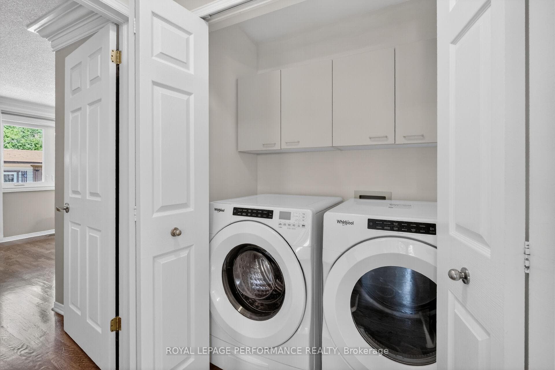 Convenient main floor Laundry