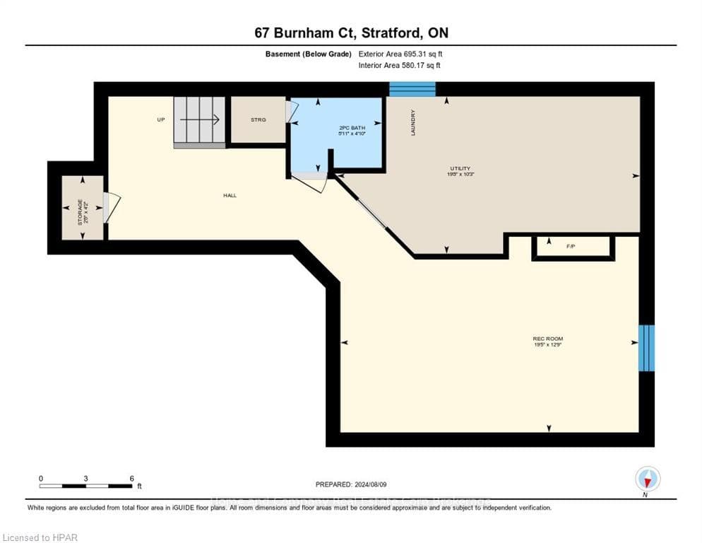 Floor Plan / Lower Level