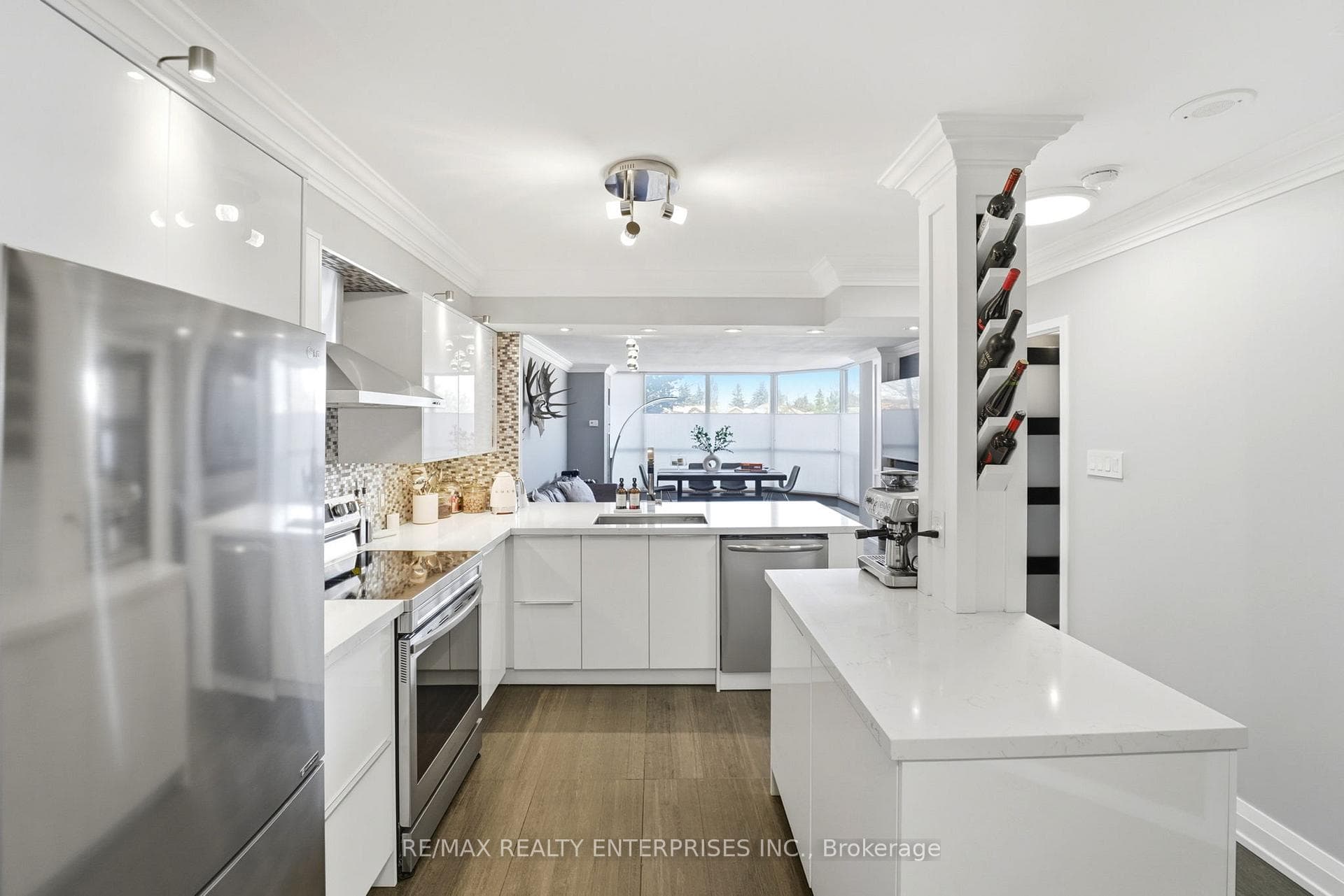 Redesigned Kitchen With Double Island