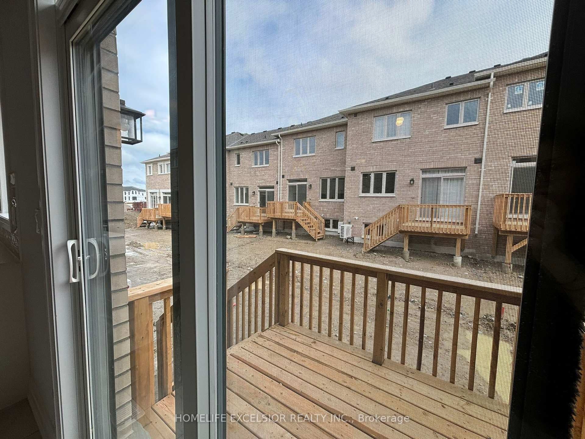 Deck and Backyard