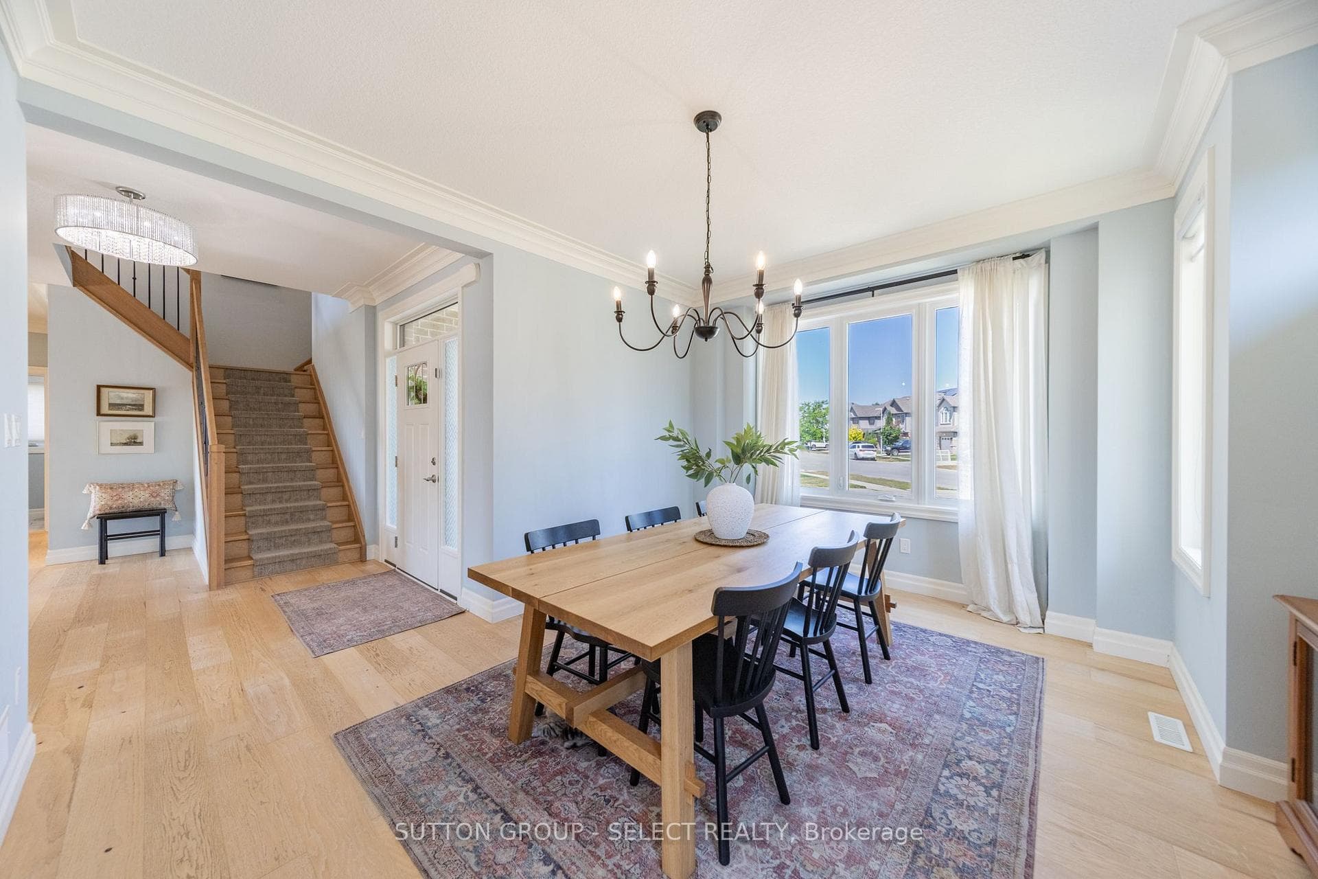 Large formal dining room