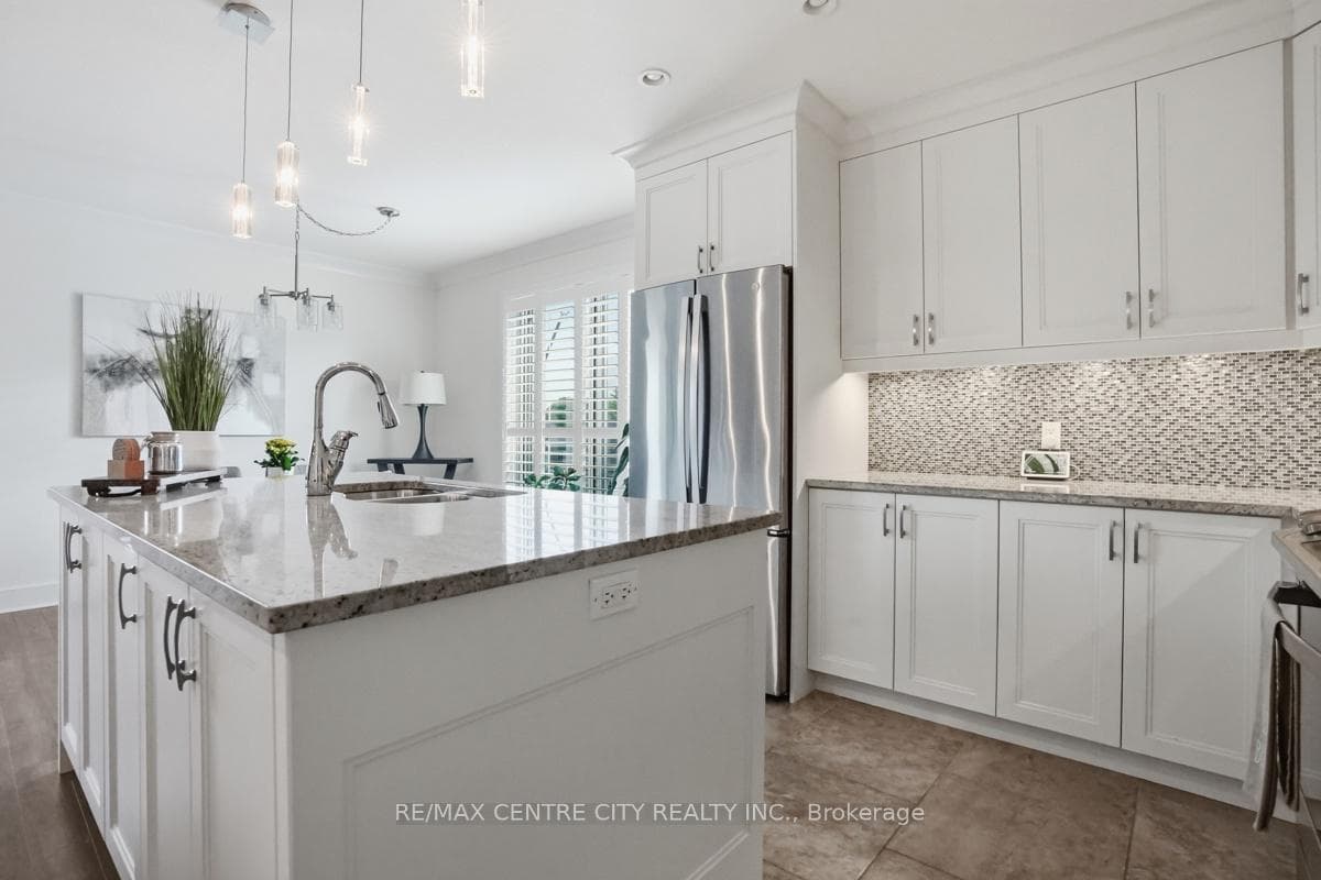 Large kitchen island