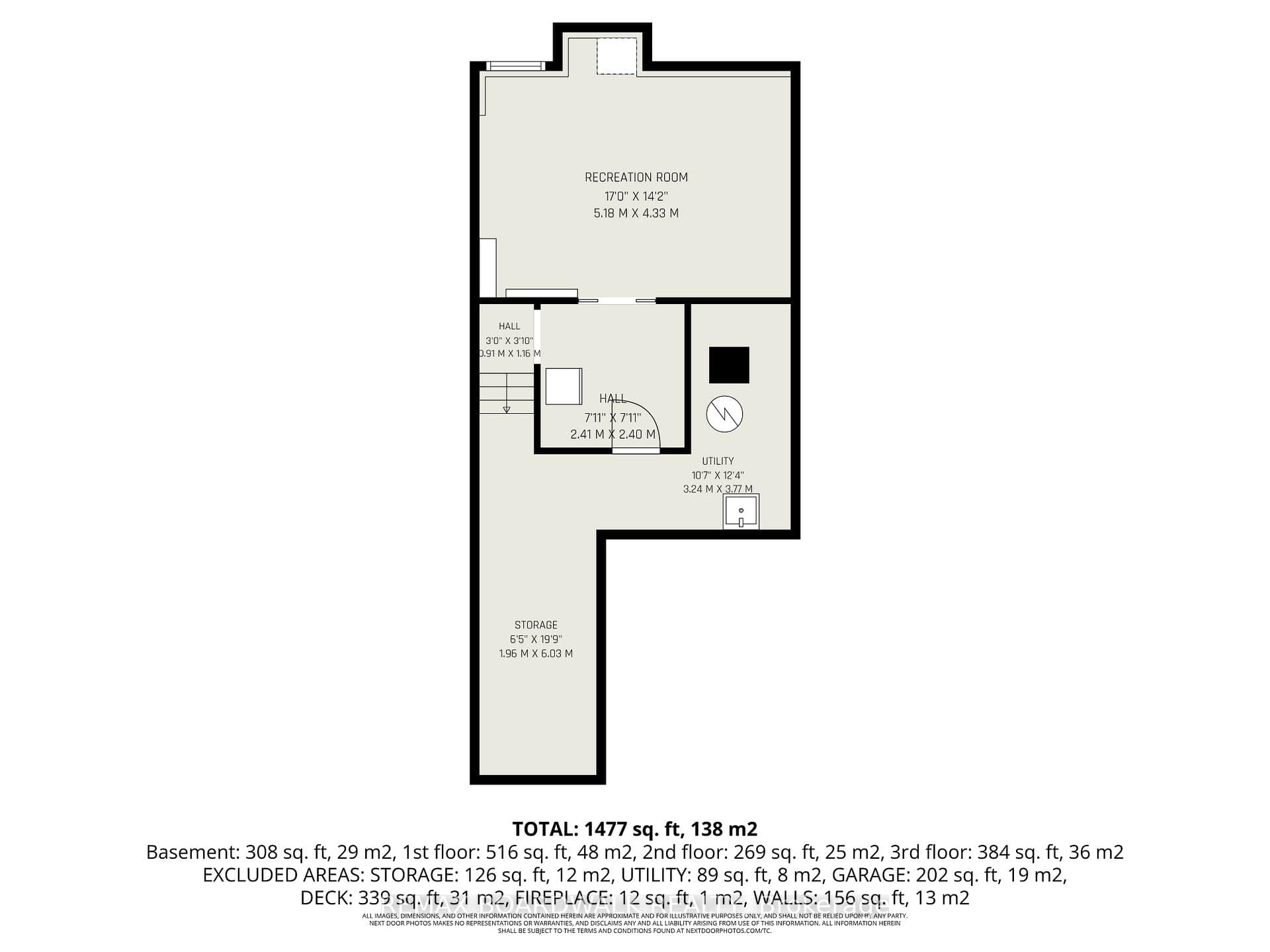 Lower Level Floor Plan