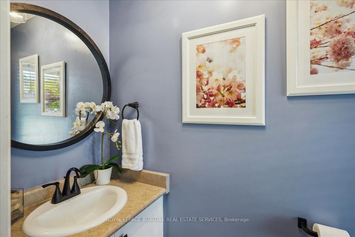 Main floor powder room.