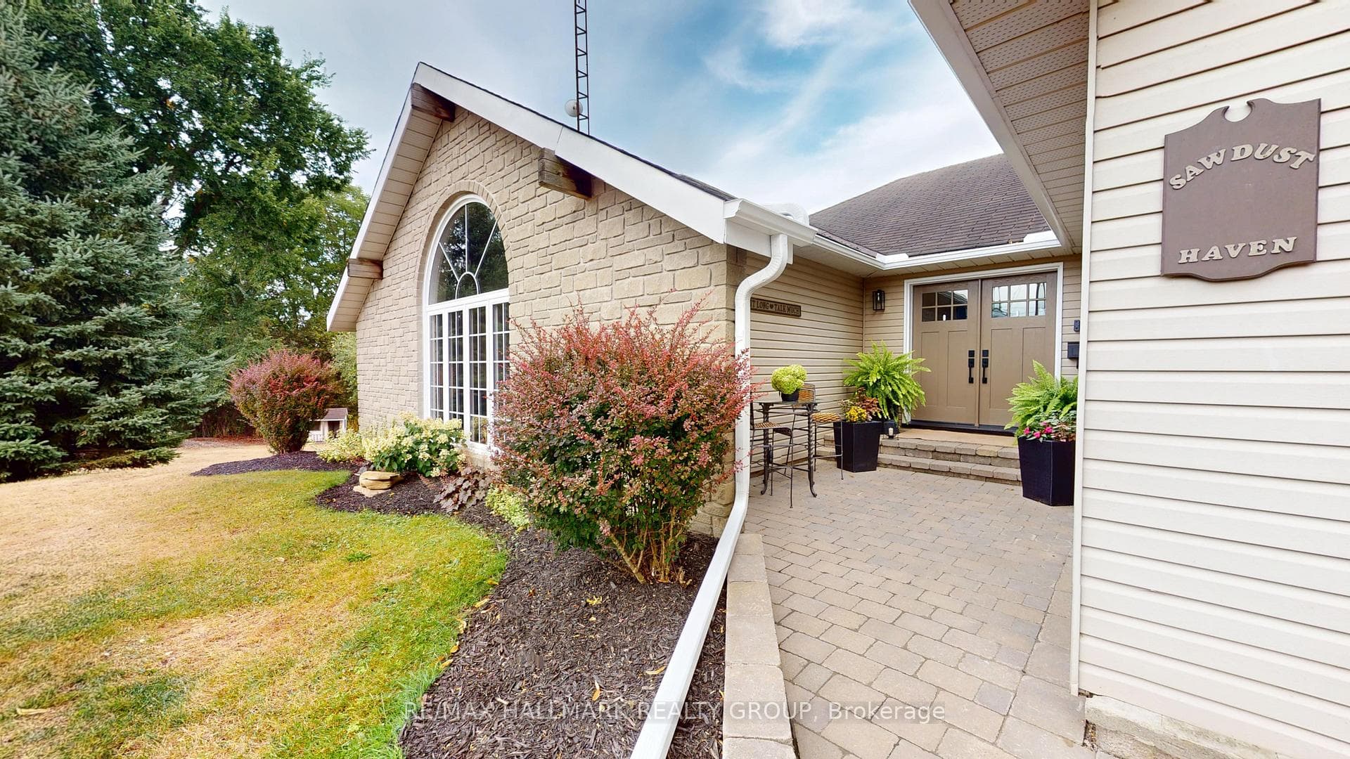 Beautiful front entrance