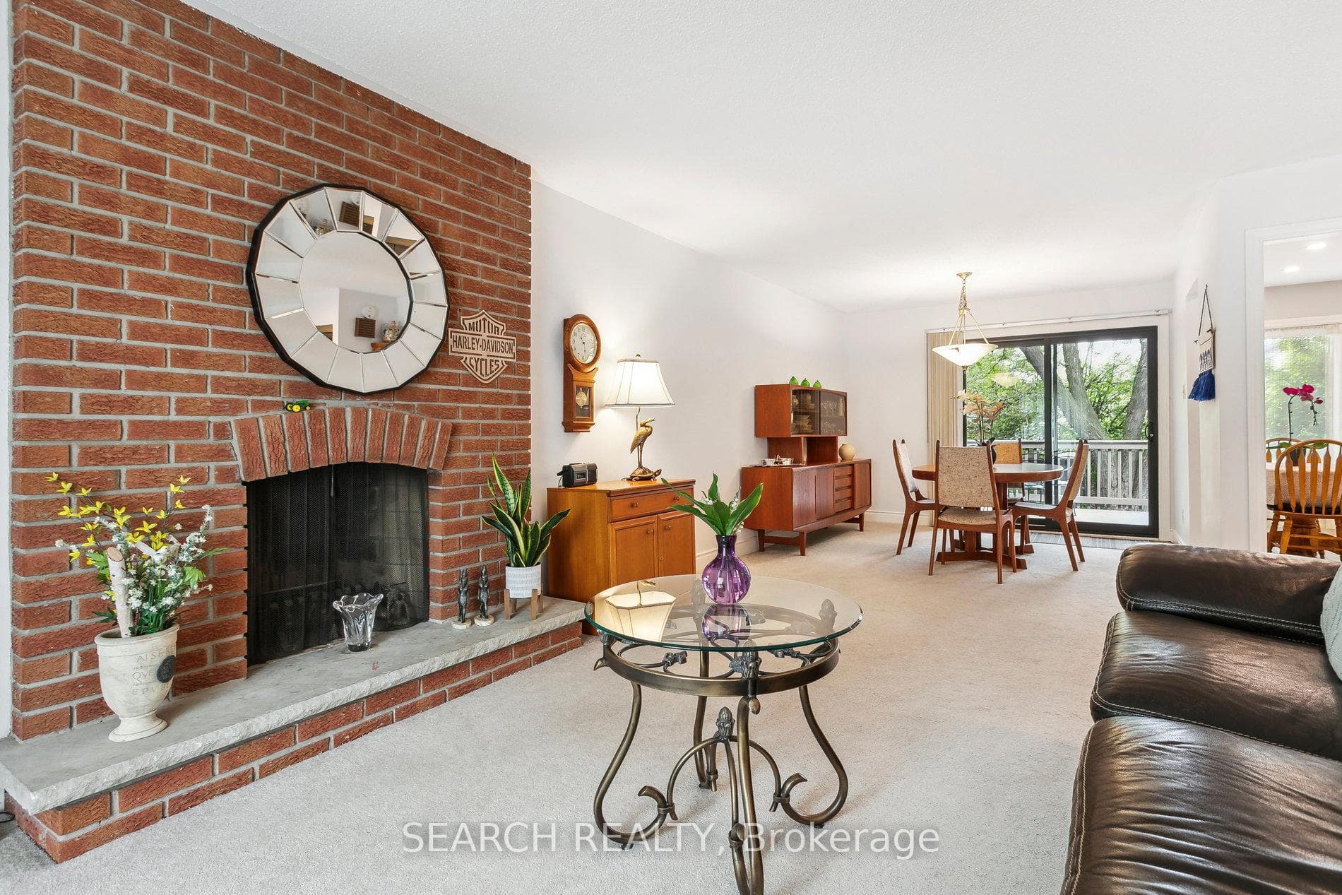 Living Room Combined With Dining Room