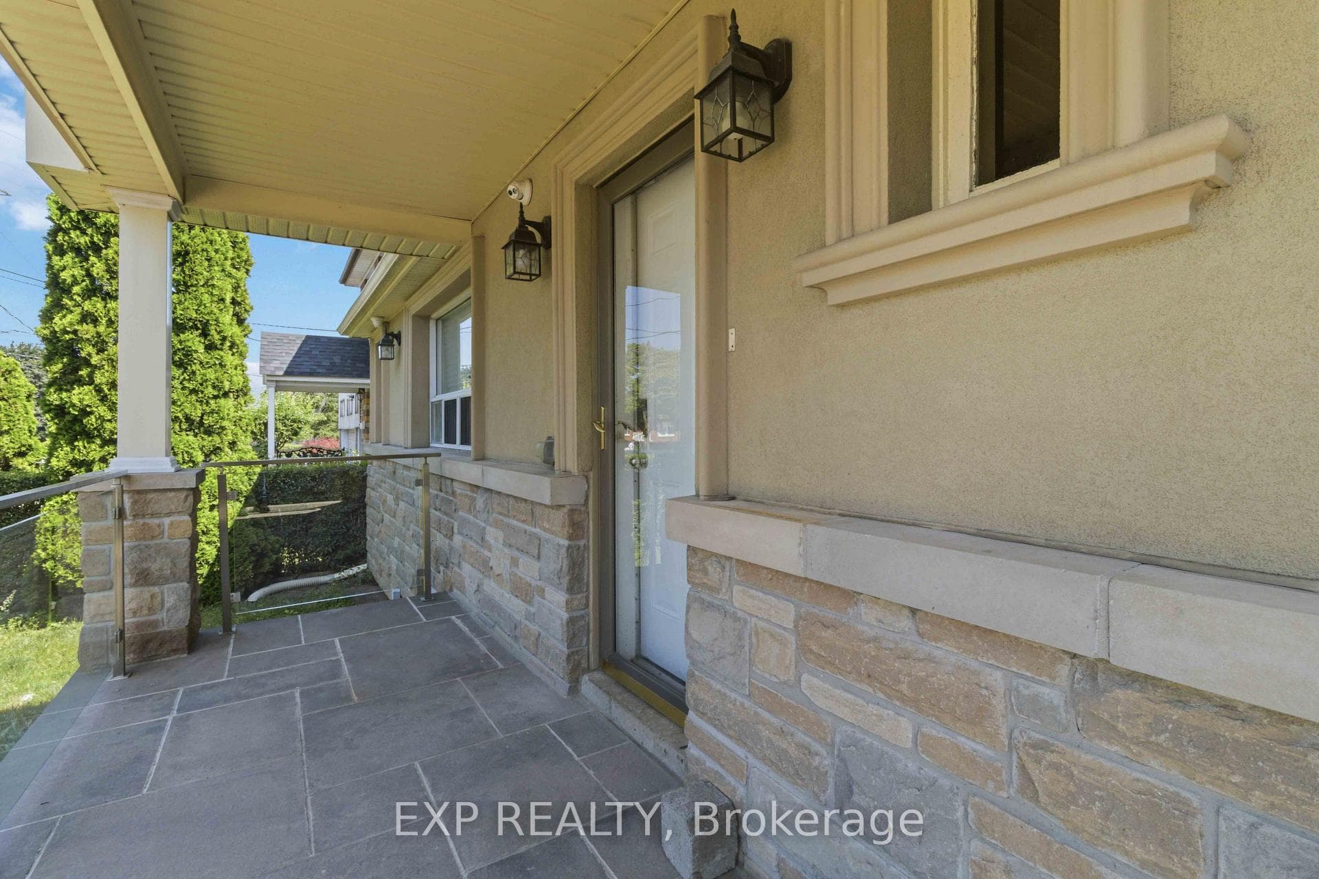 open porch