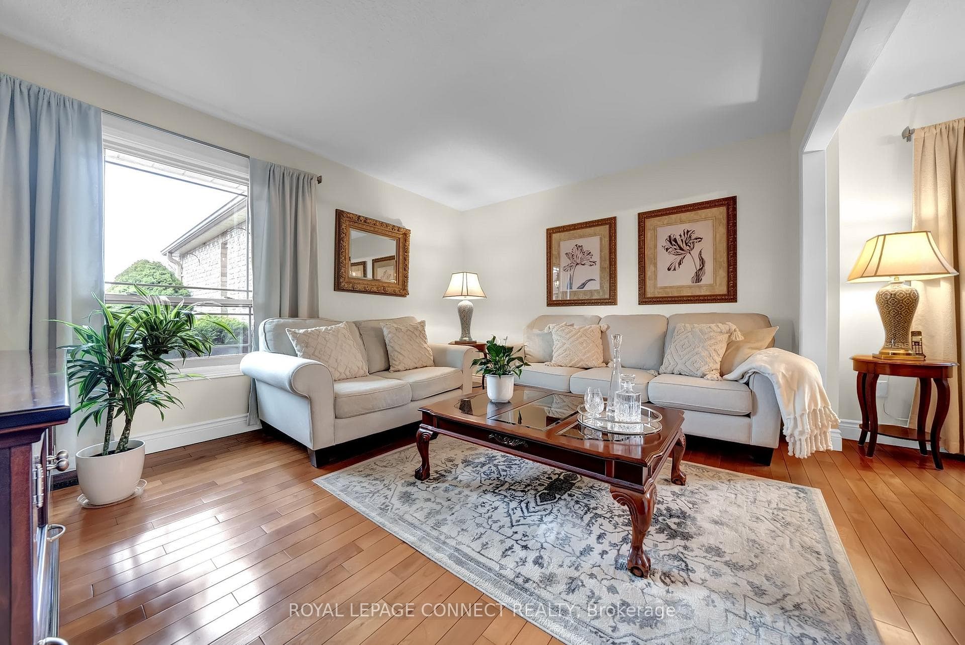 Formal living room with ample natural light