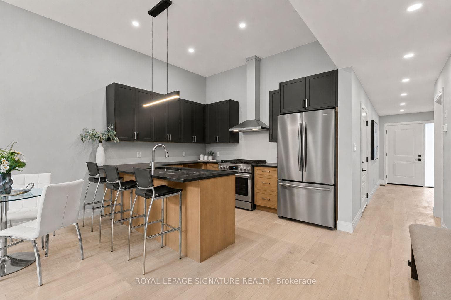 Kitchen Virtually Staged with Appliances