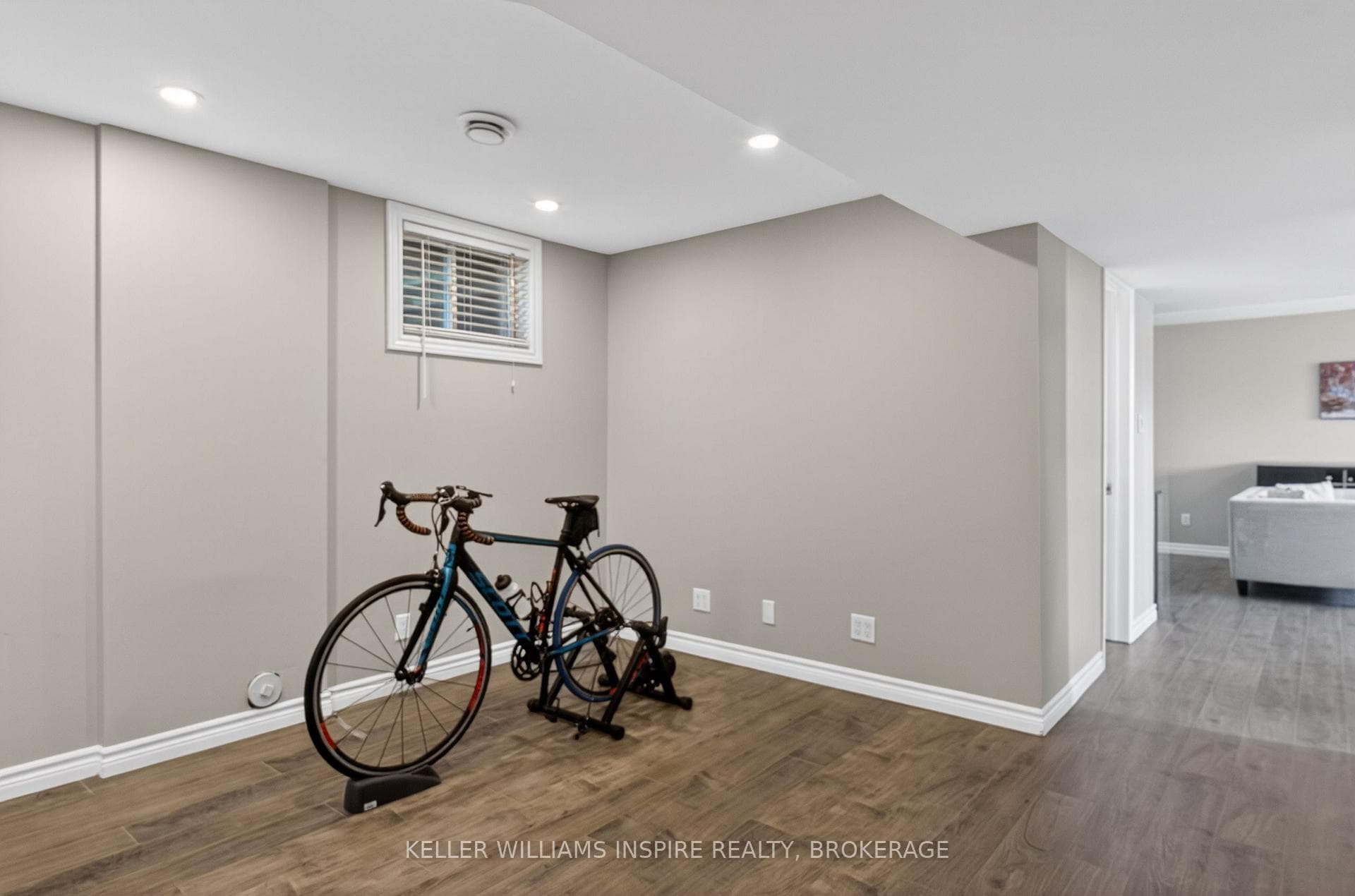 Additional space in lower level