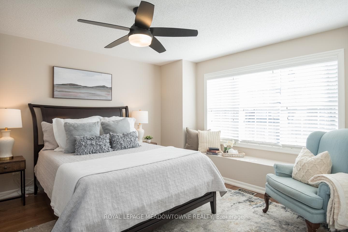One of 5 bedrooms