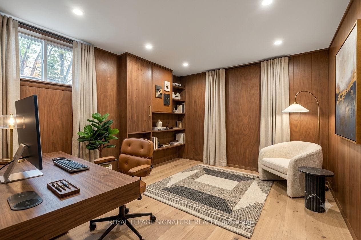 Potential "Dream office in BSMT" (Ai Generated)