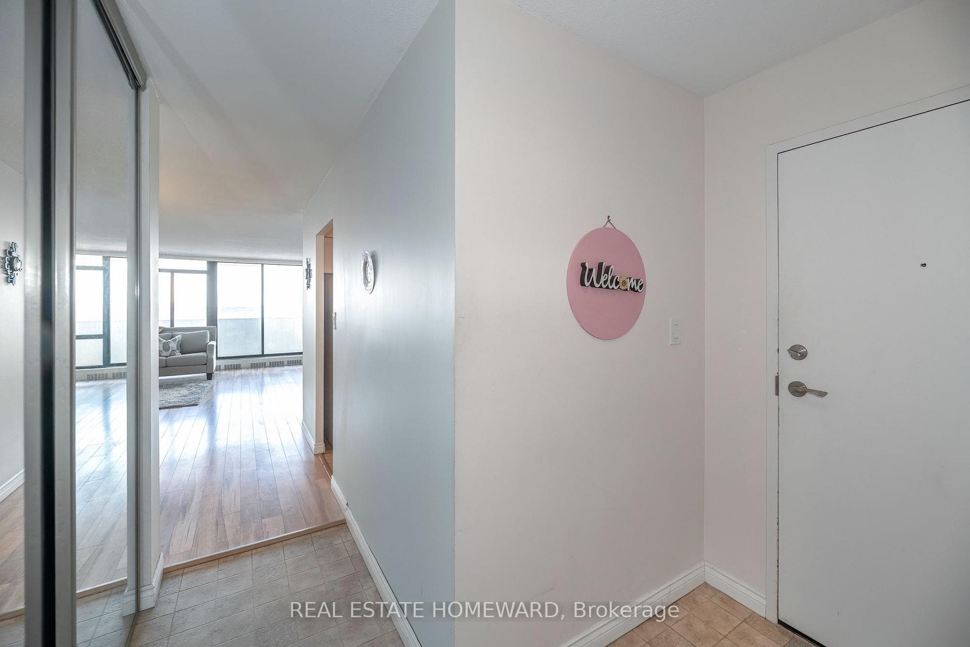 Entrance to suite