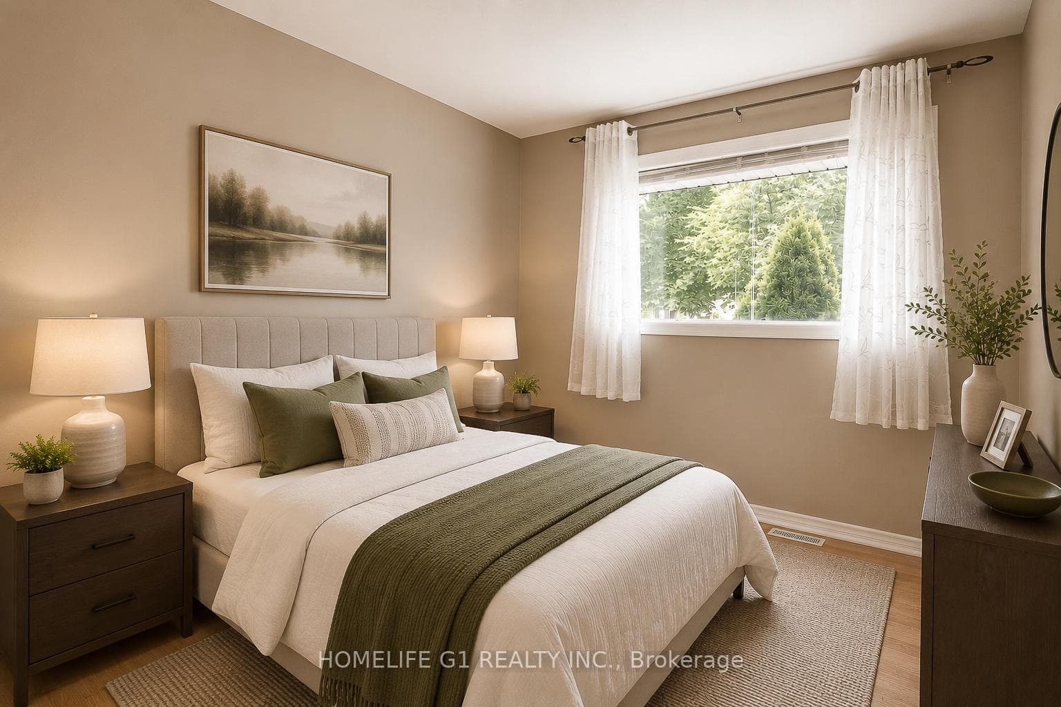 Bedroom 1- Virtually Staged
