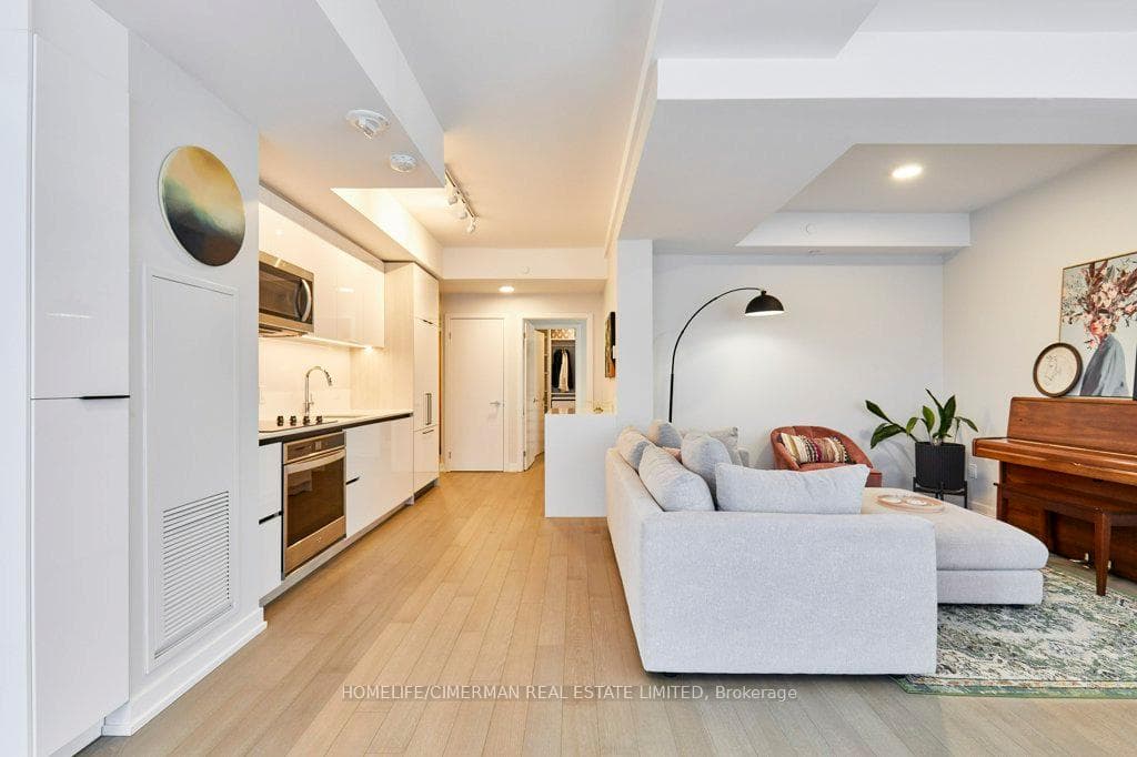 Kitchen open to Living Room