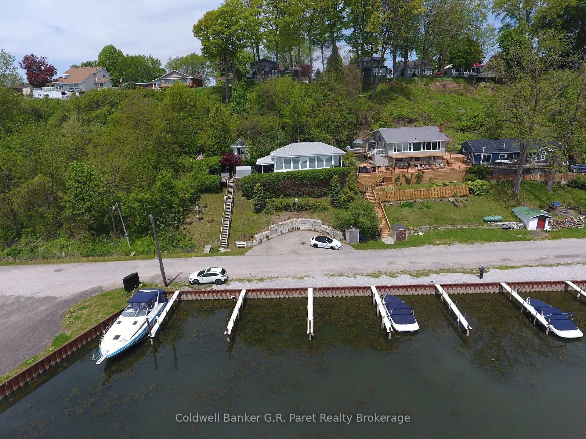 Aerial view.