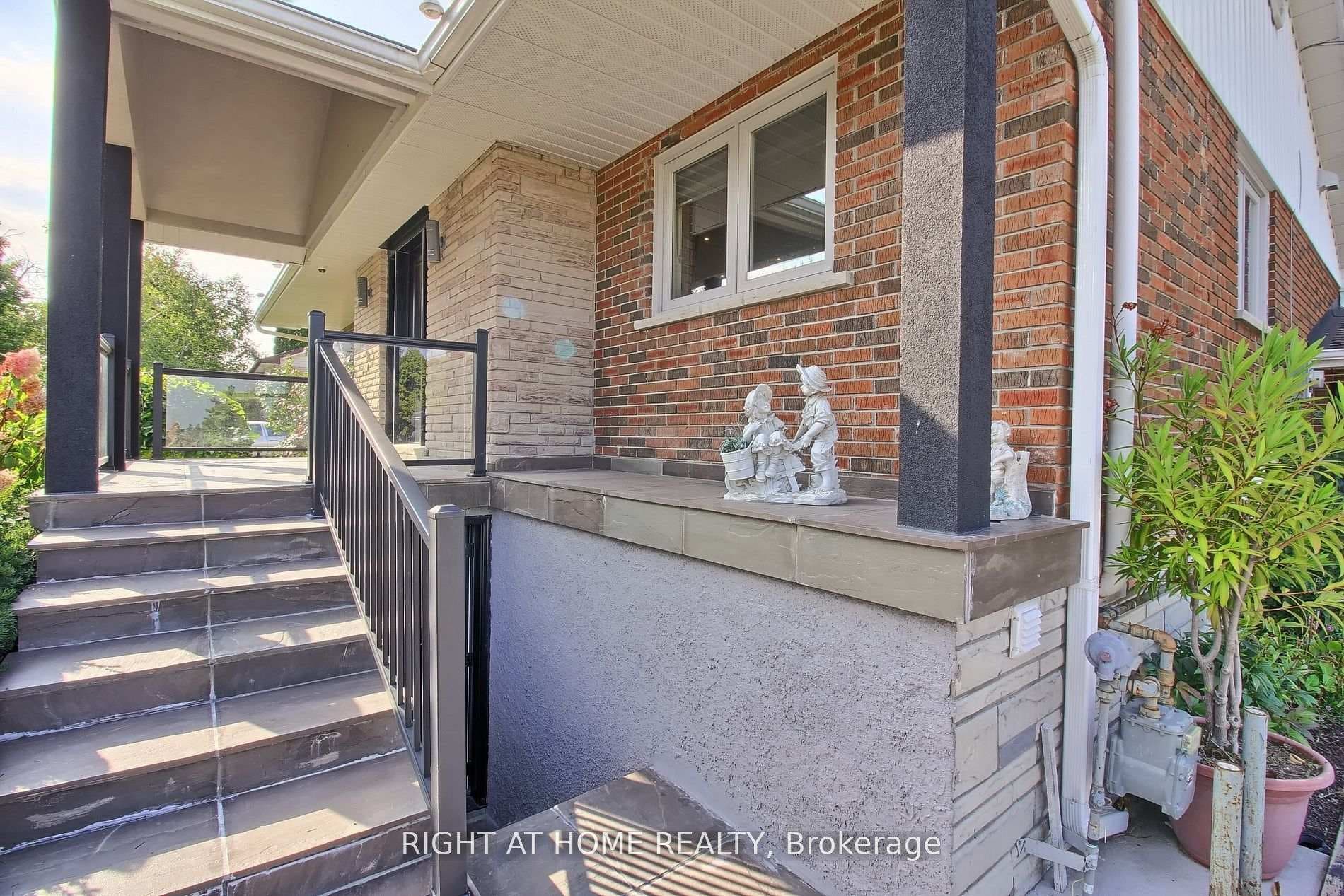 Covered Front Entrance