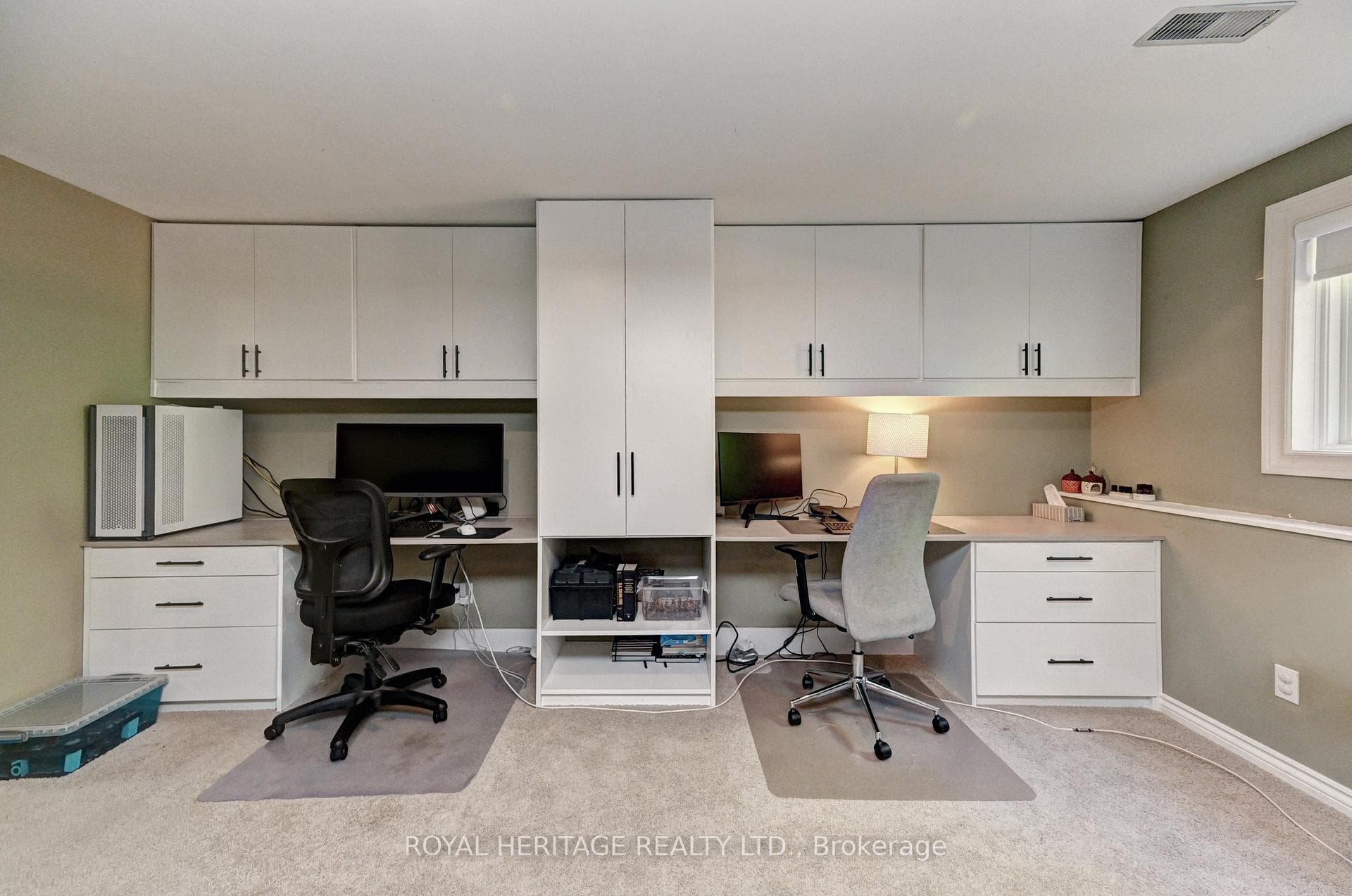 Basement Gaming station study area