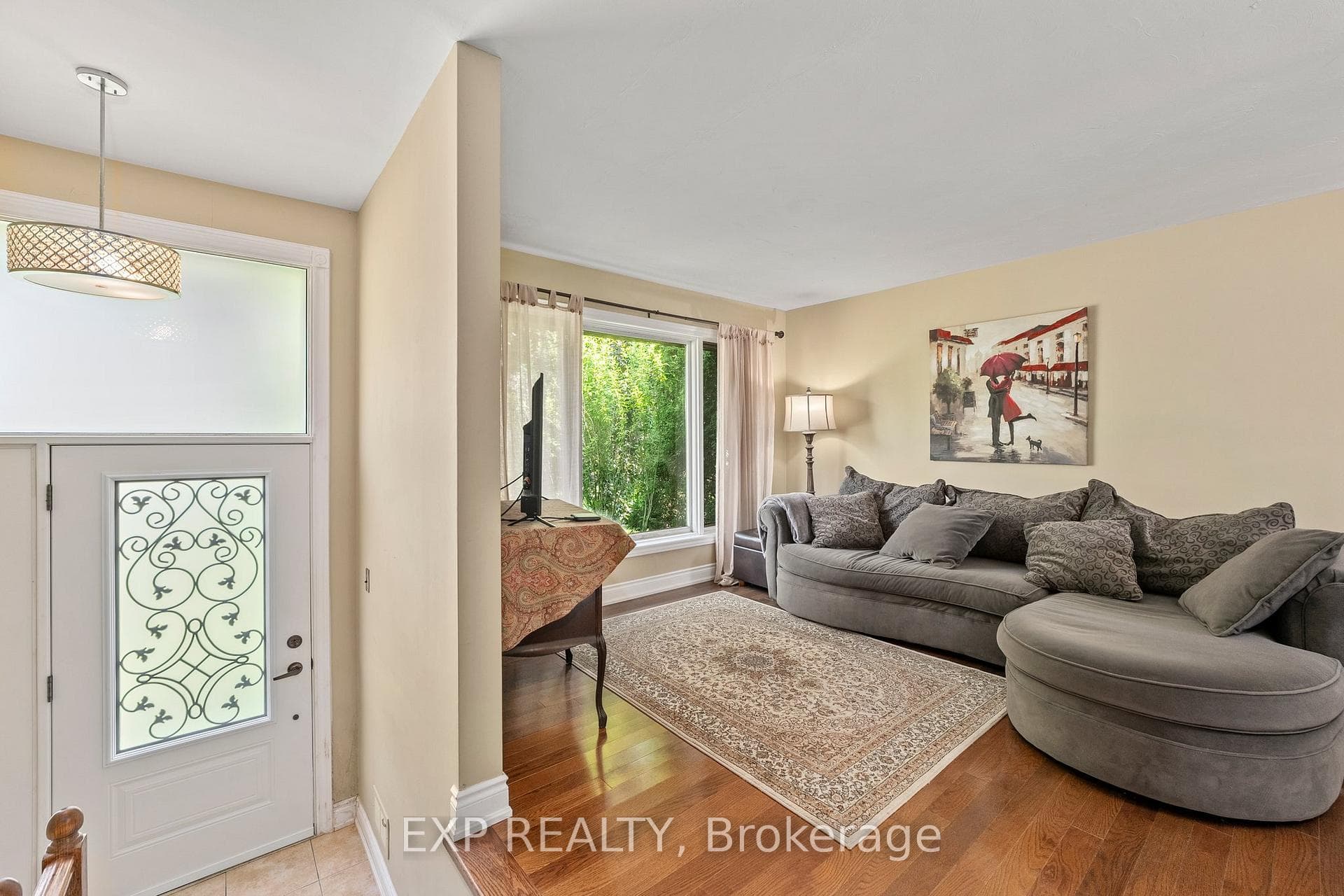 Living Room With Picture Window