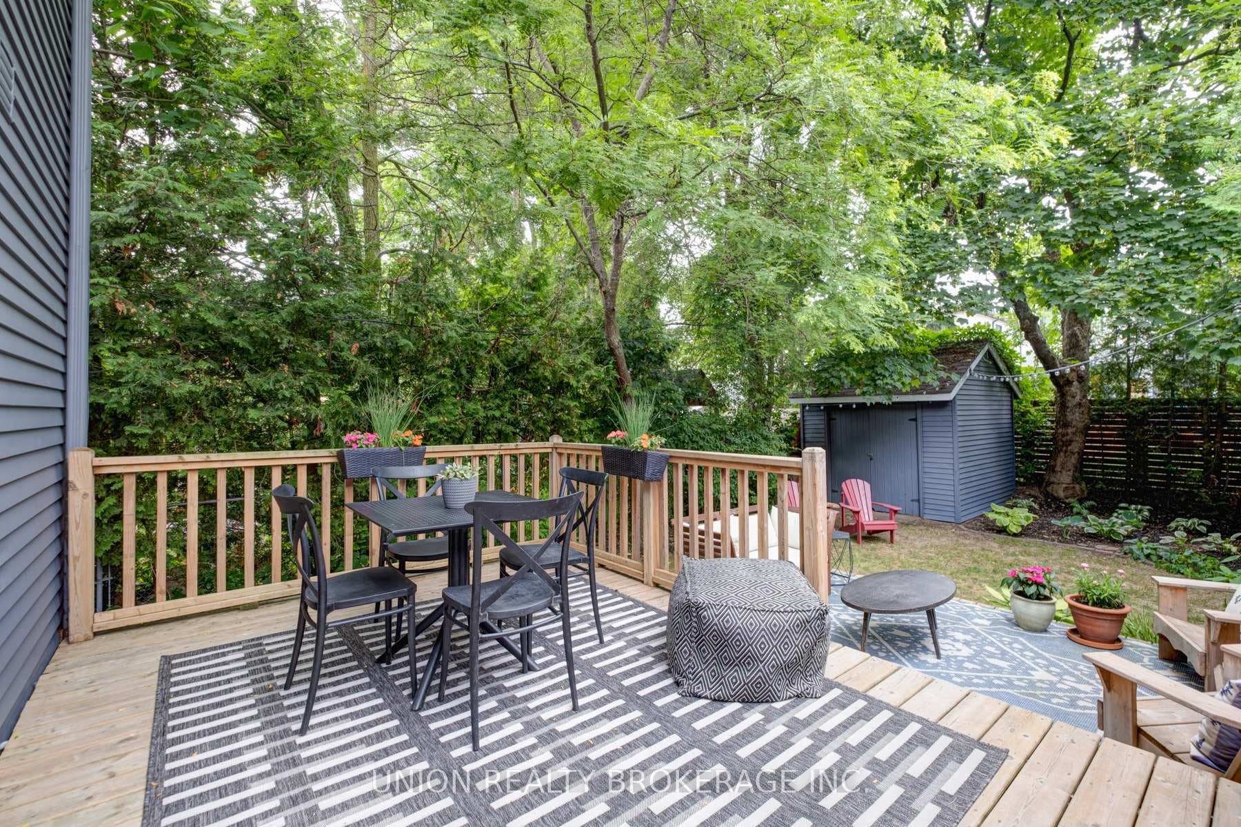 Serene backyard