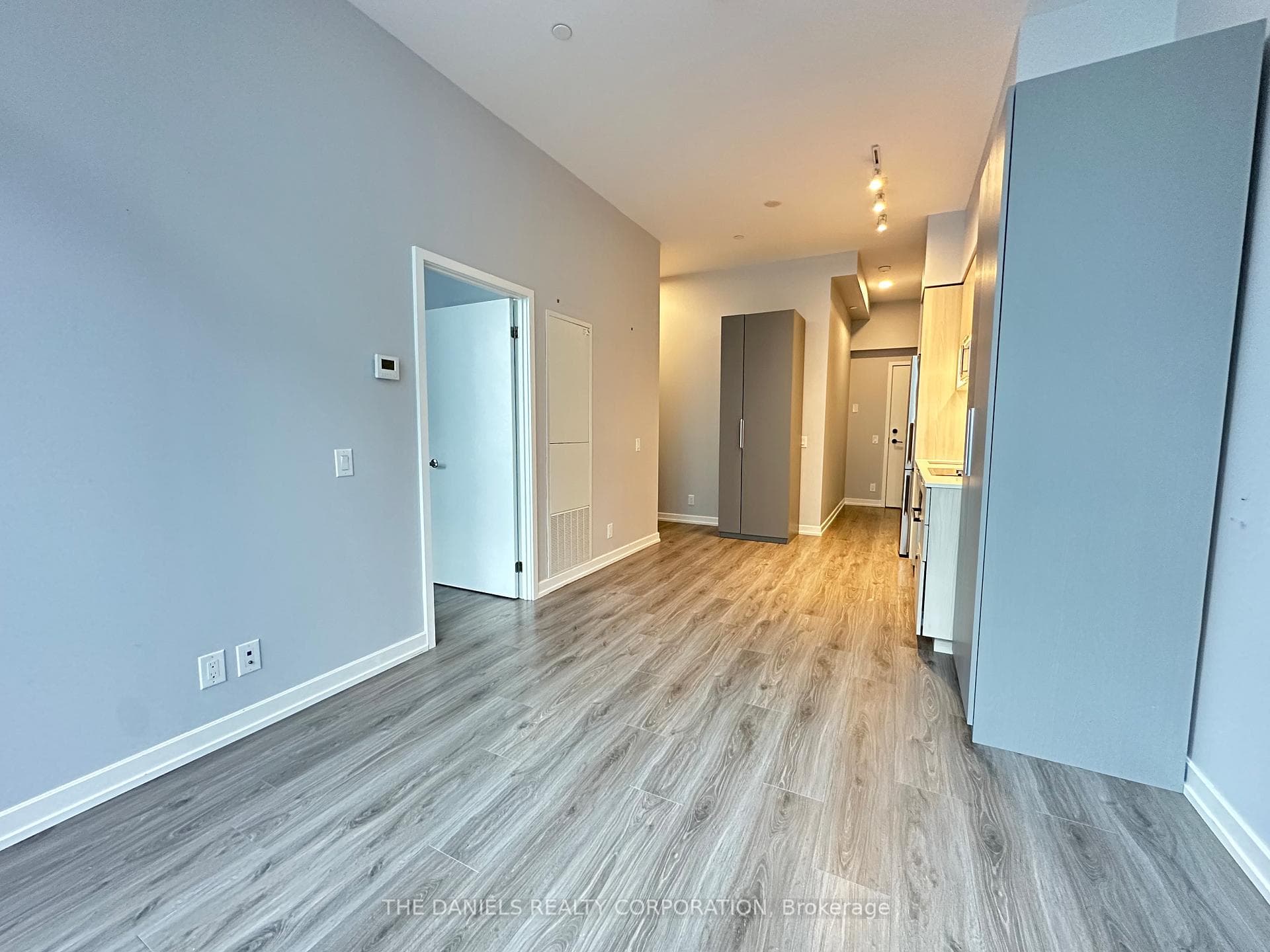 Living Area - Grey shelf can be removed