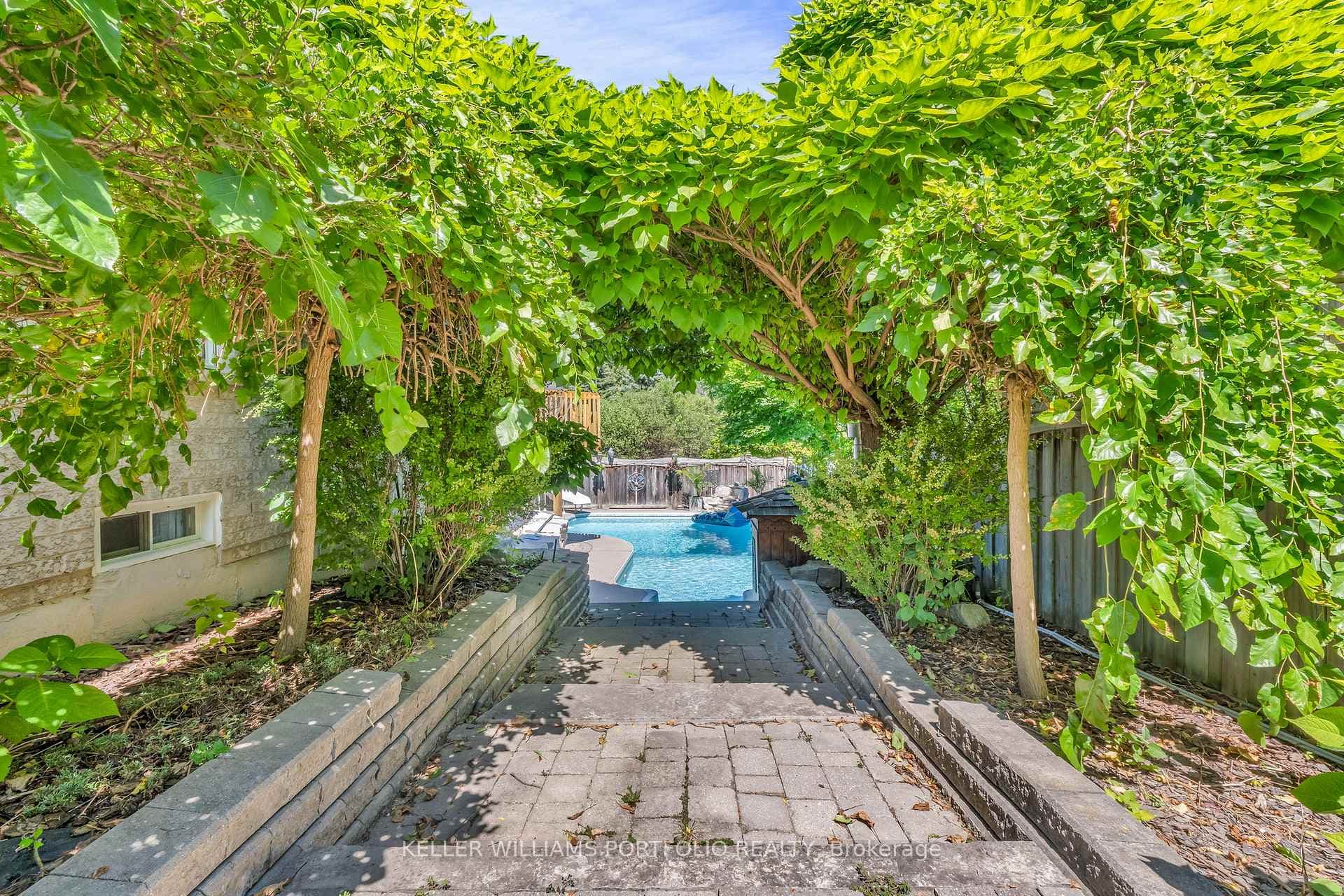 Walkway to Pool