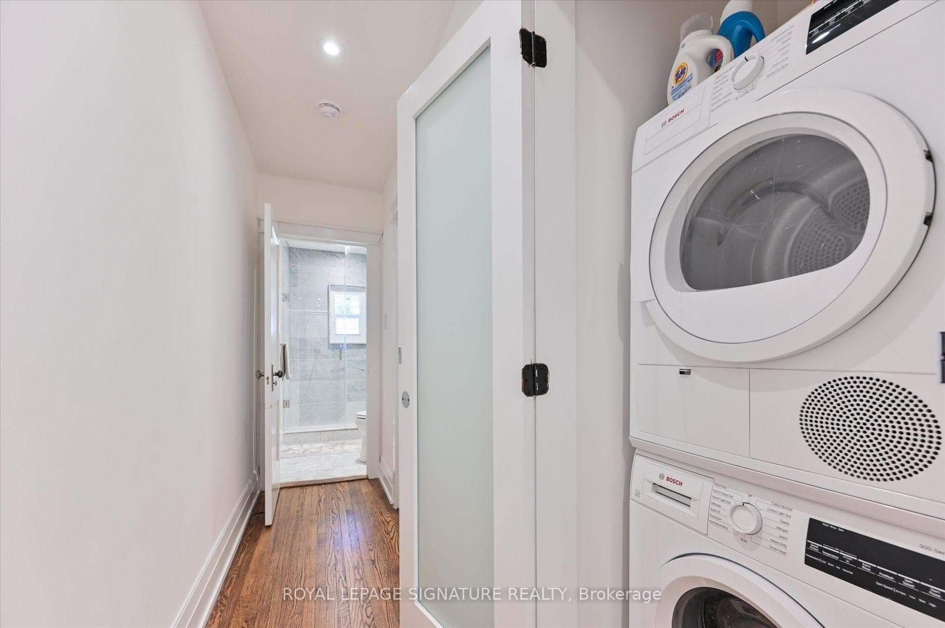 In suite laundry