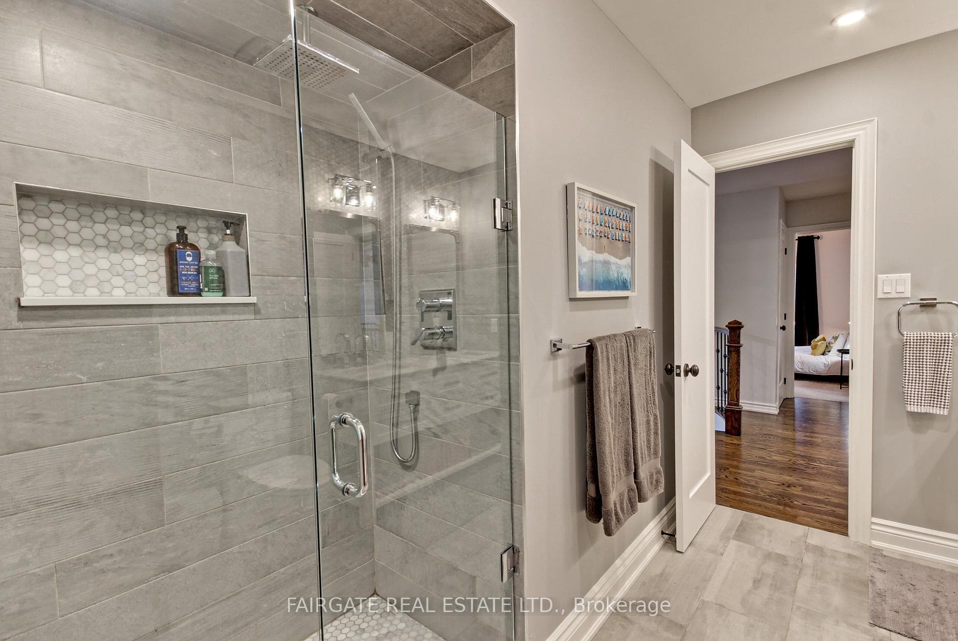 Oversize shower