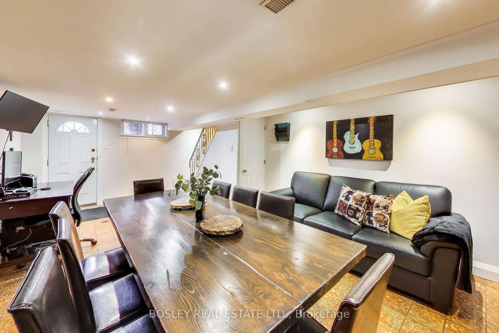 With separate entrance