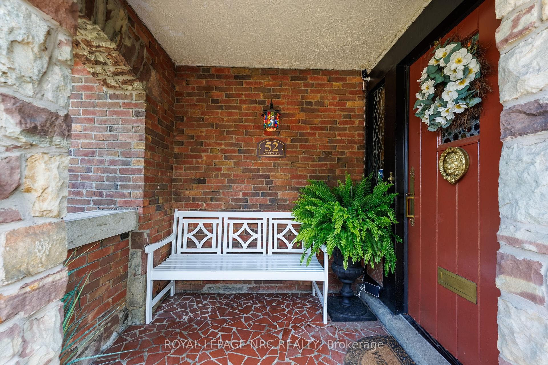 Front porch.