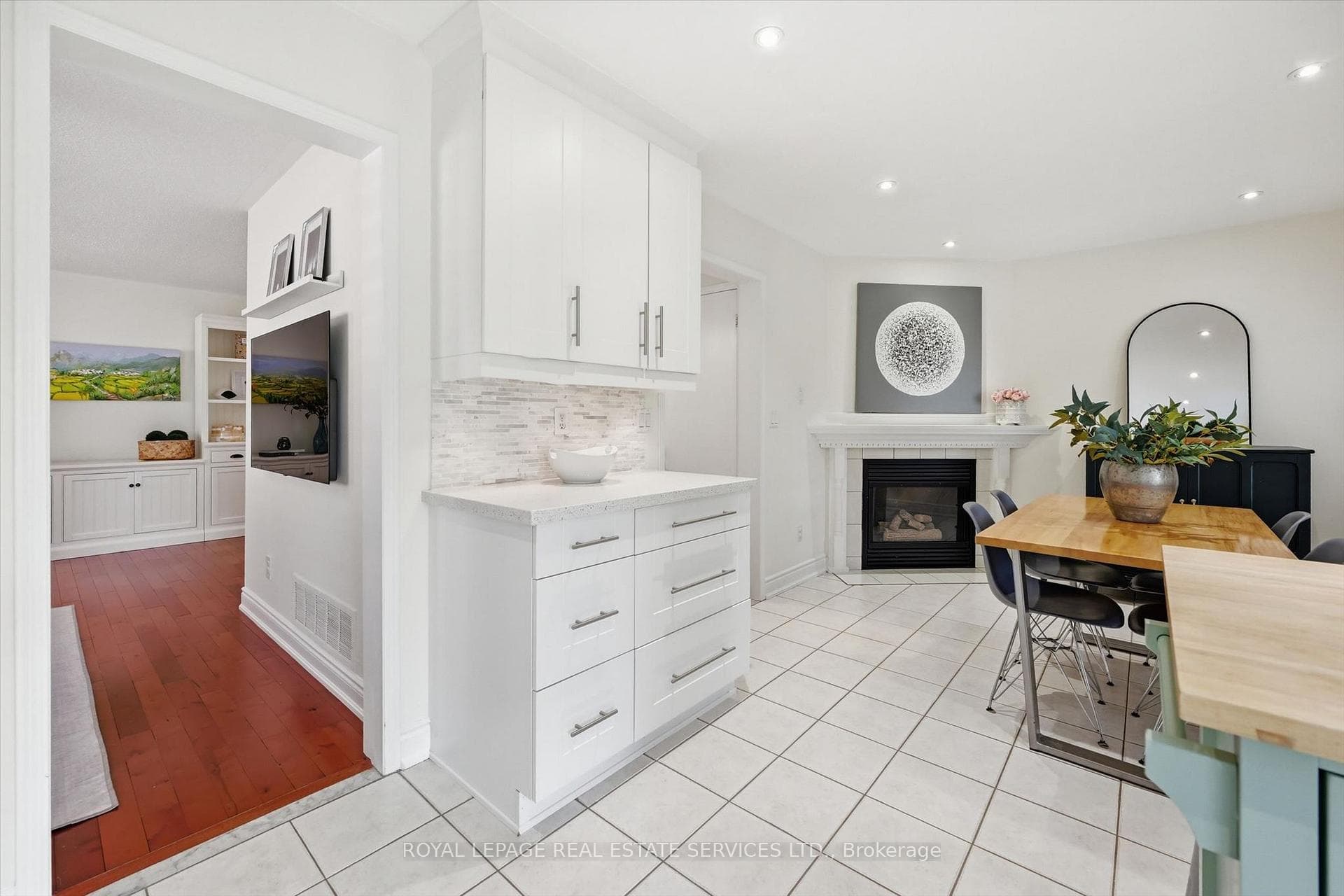 Gourmet Kitchen Complete with Quartz Countertops