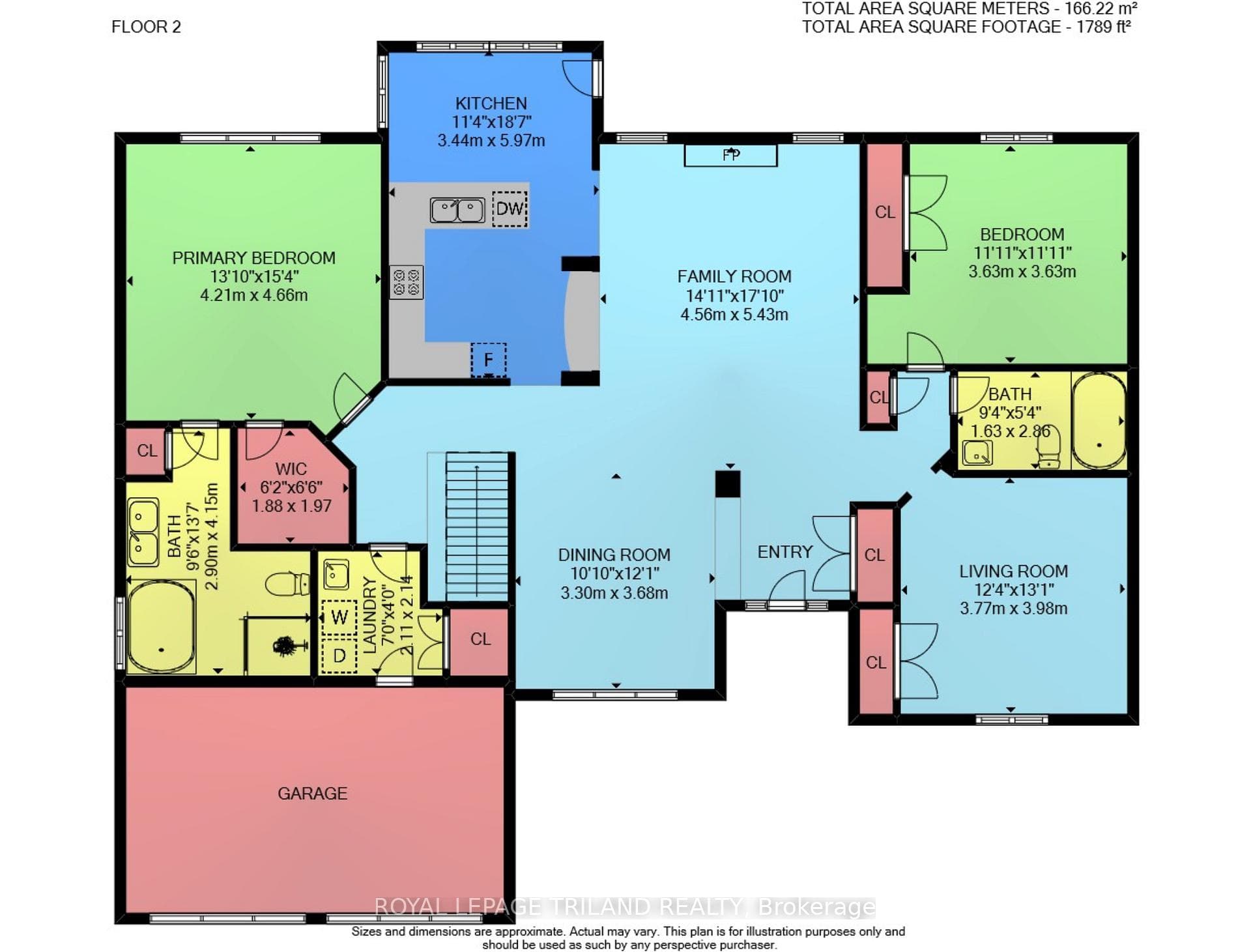 Main Level Floor Plan