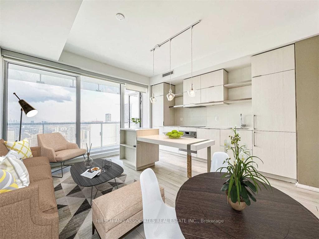 Dining, Living, Kitchen - Virtual Staging