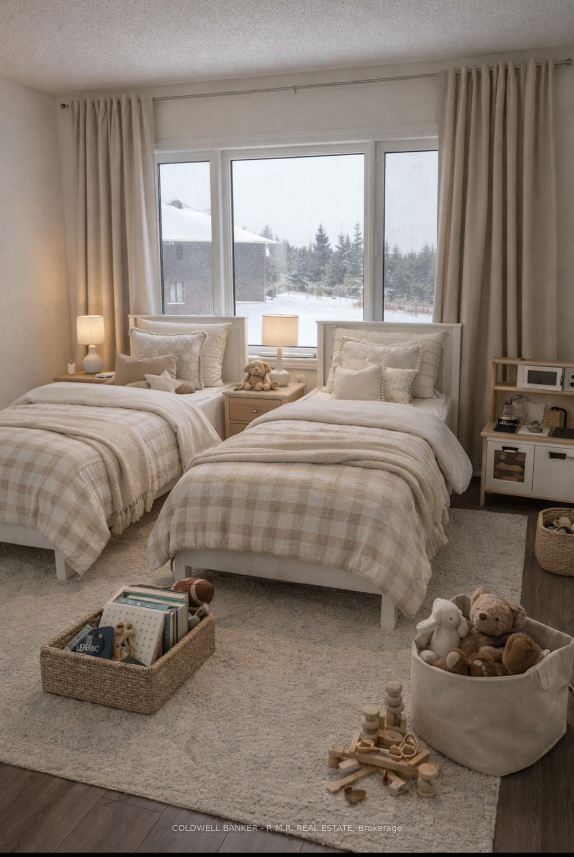 VIRTUALLY STAGED- Don't forget the Grandkids room!