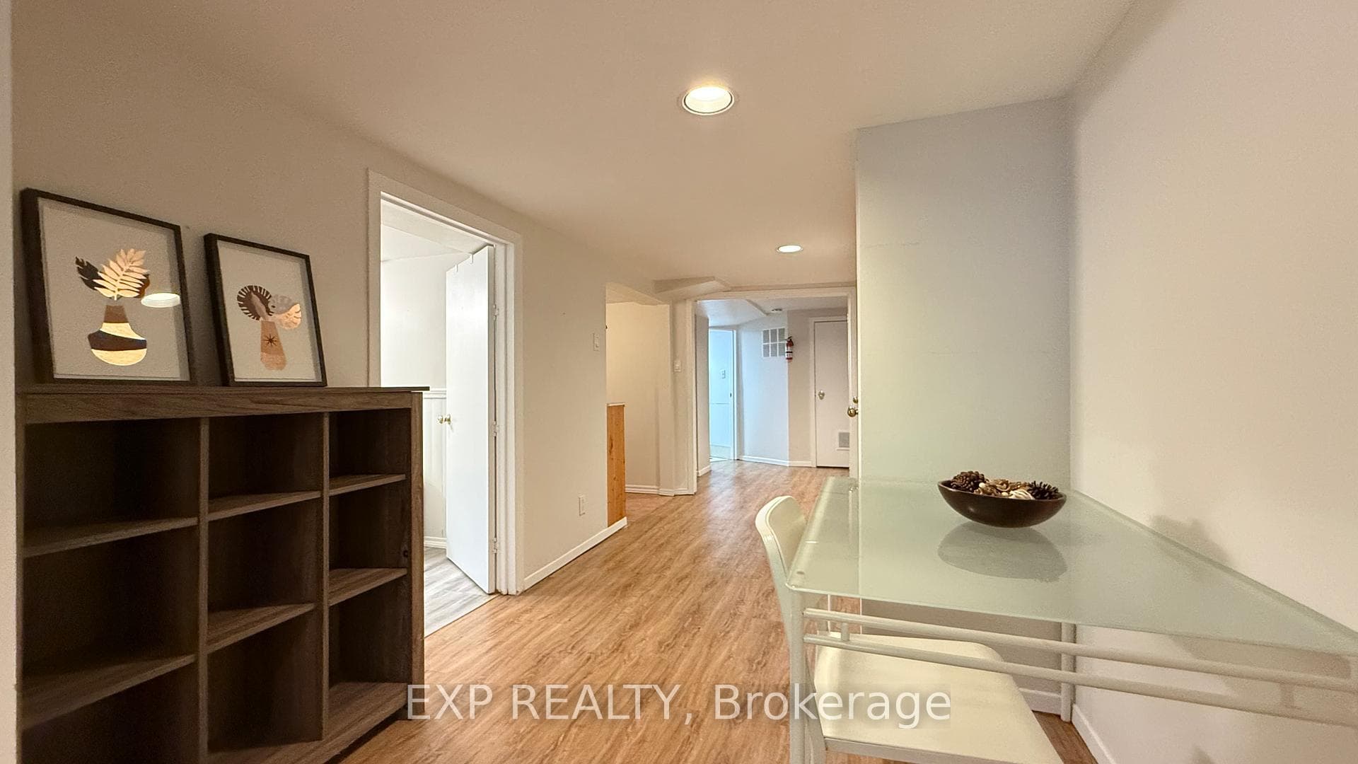 Finished Basement with Separate Entrance