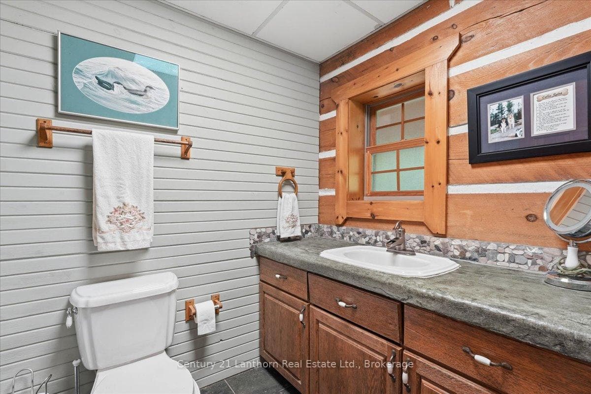 2 pc washroom with laundry, main leve