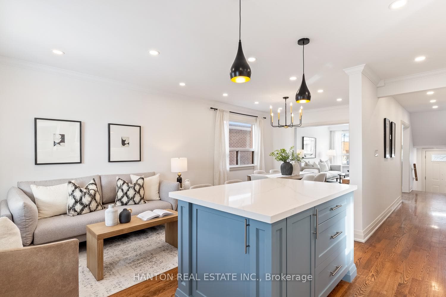 Family Room & Kitchen