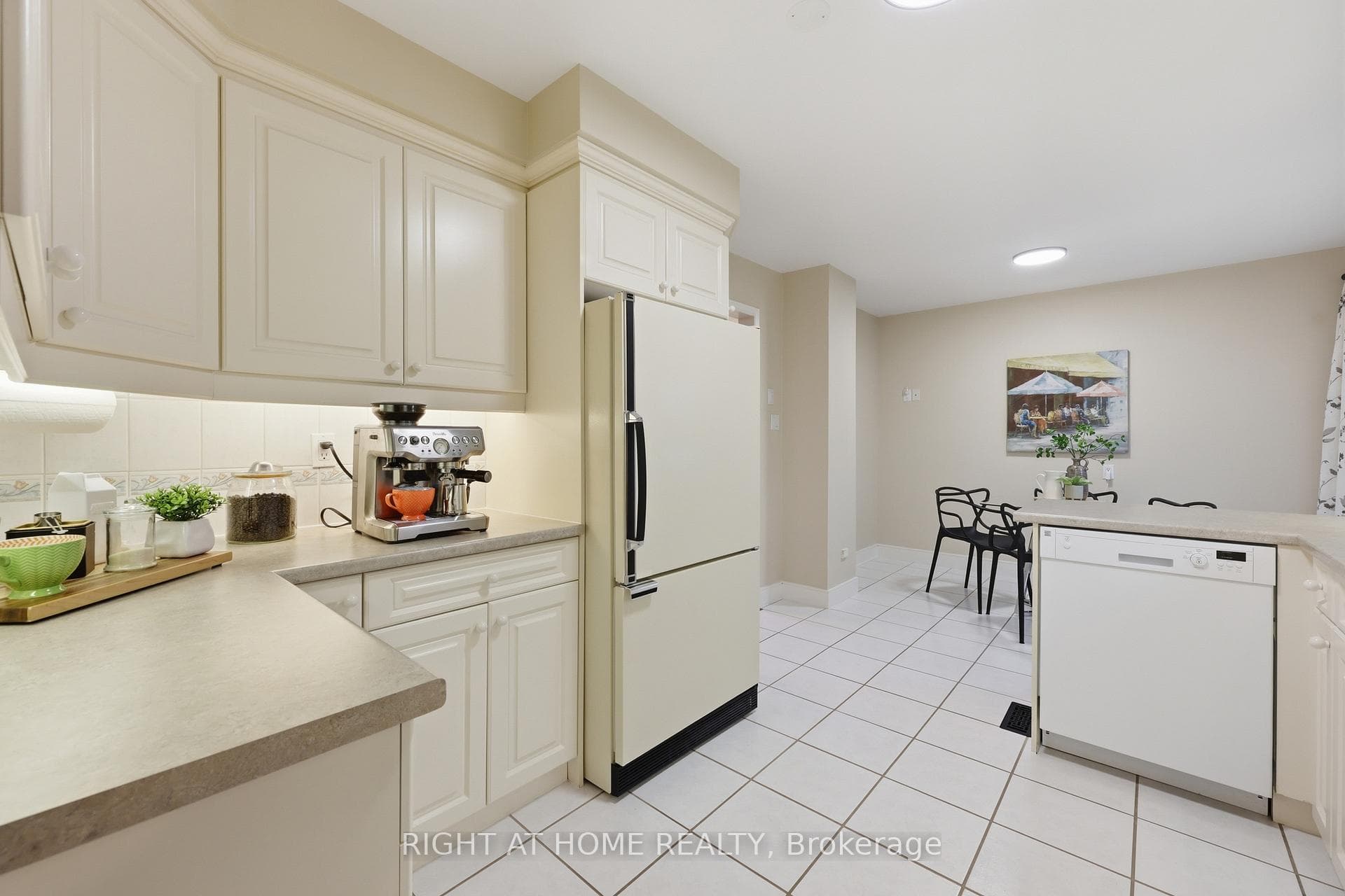 Loads of counter space in this bright kitchen