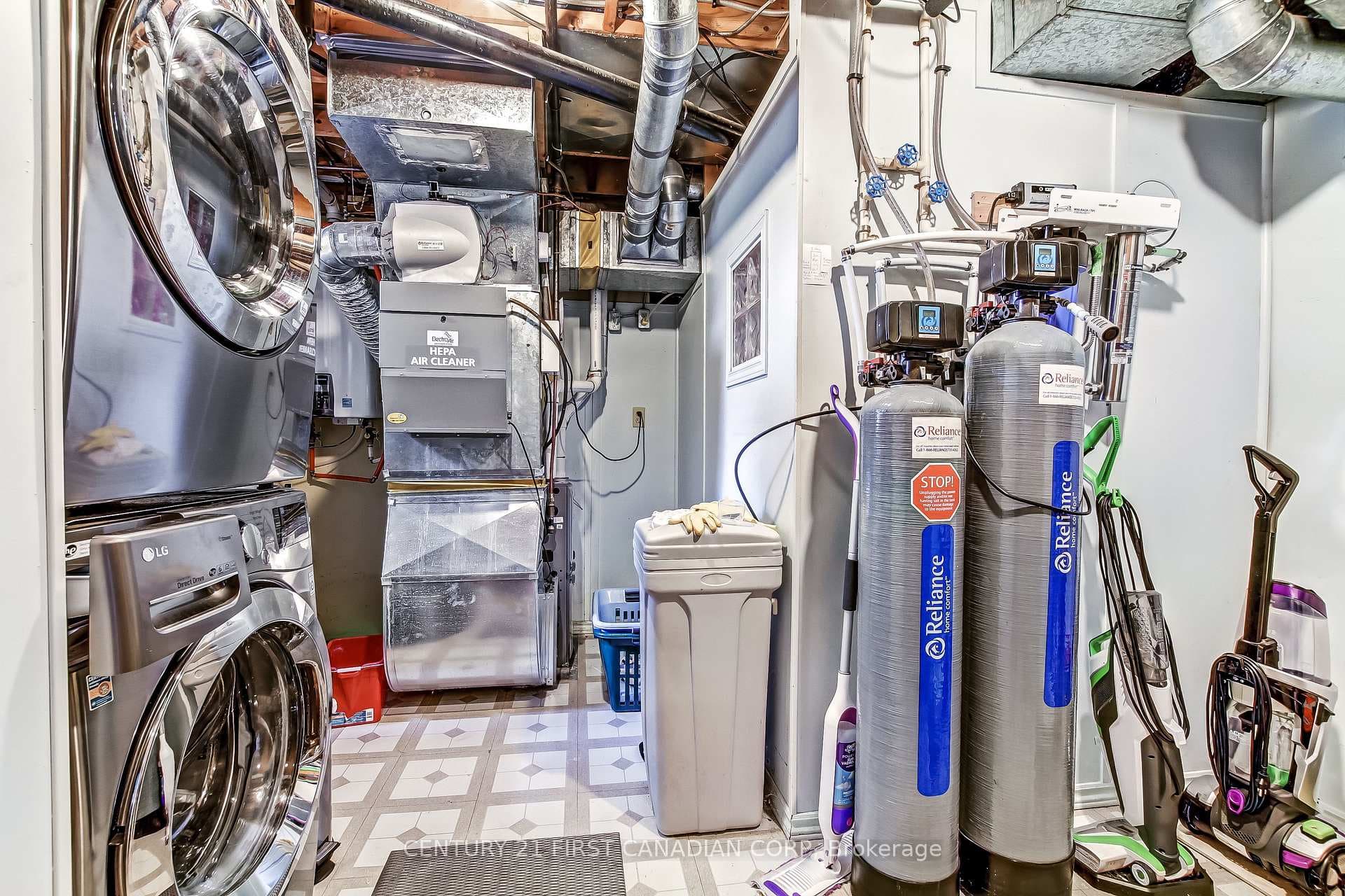 On demand hot water, reverse osmosis filtration