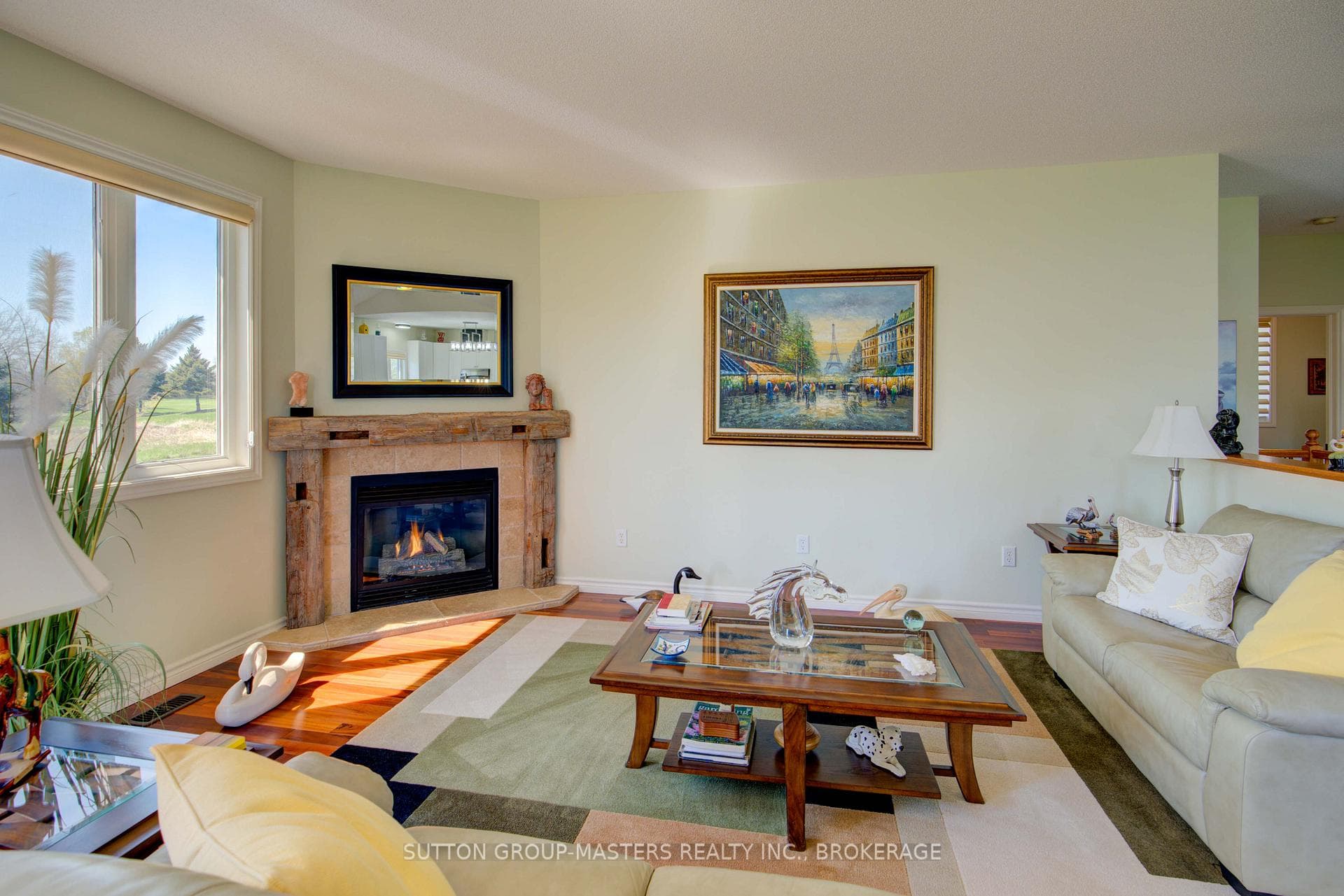 Gas Fireplace in Living/Great Room