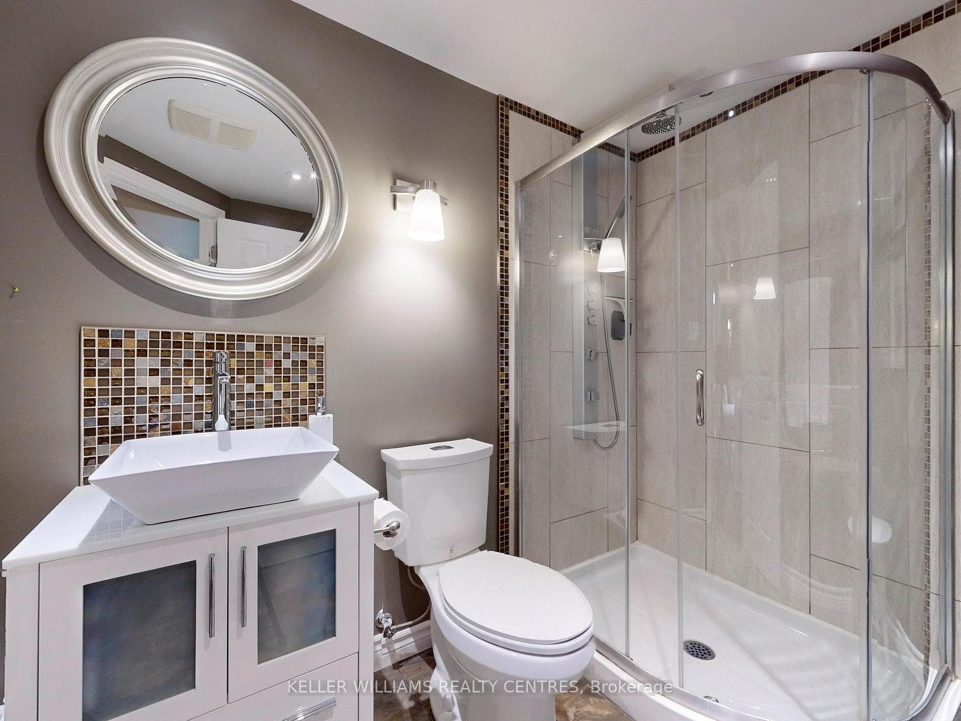 Bathroom in the basement