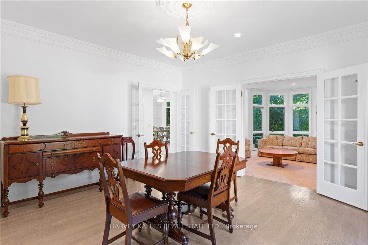 Dining Room Overlooking Family Room