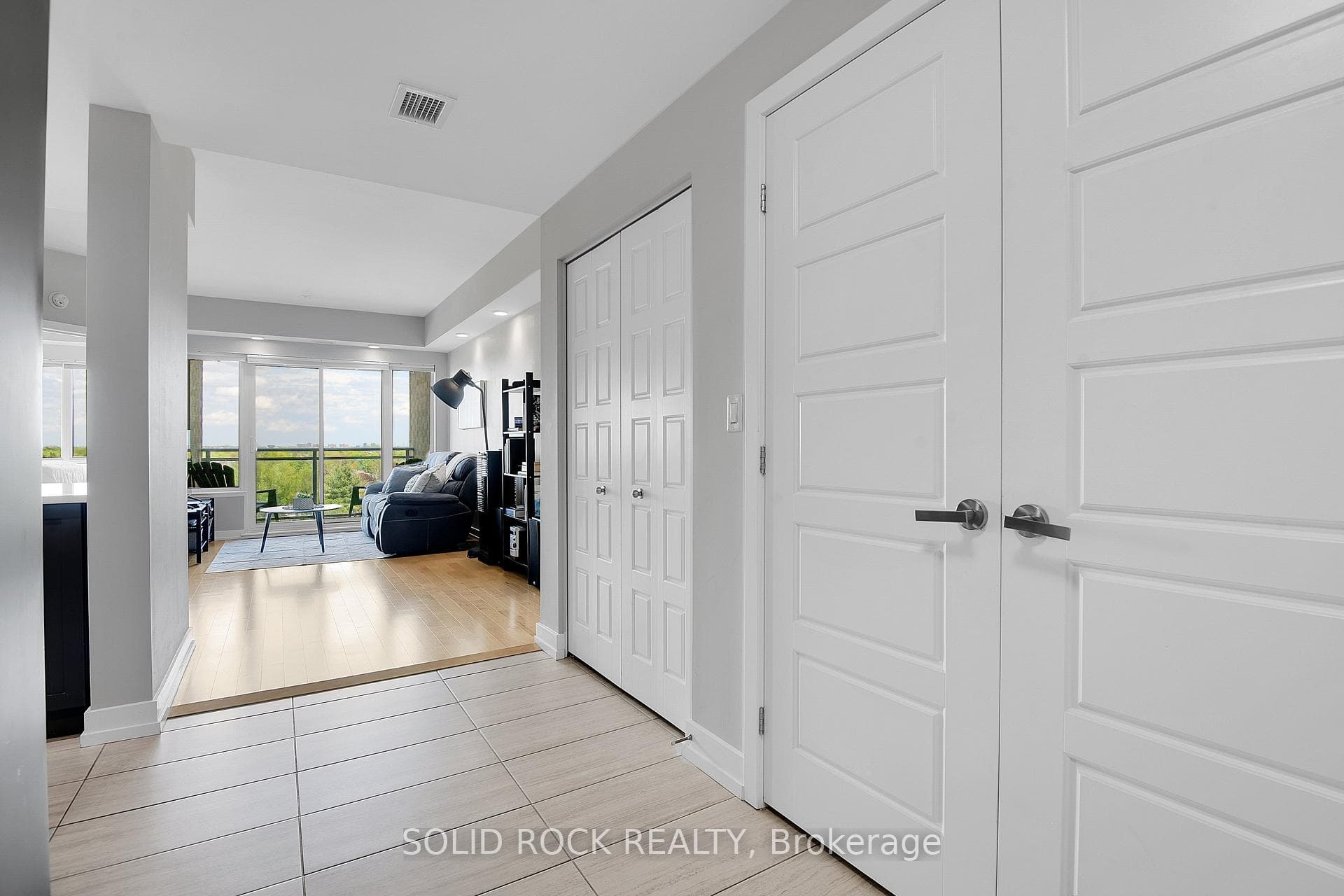 Enjoy a view as you walk in!