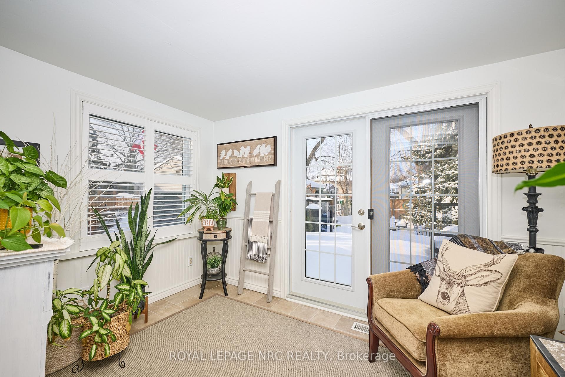French Doors to Deck