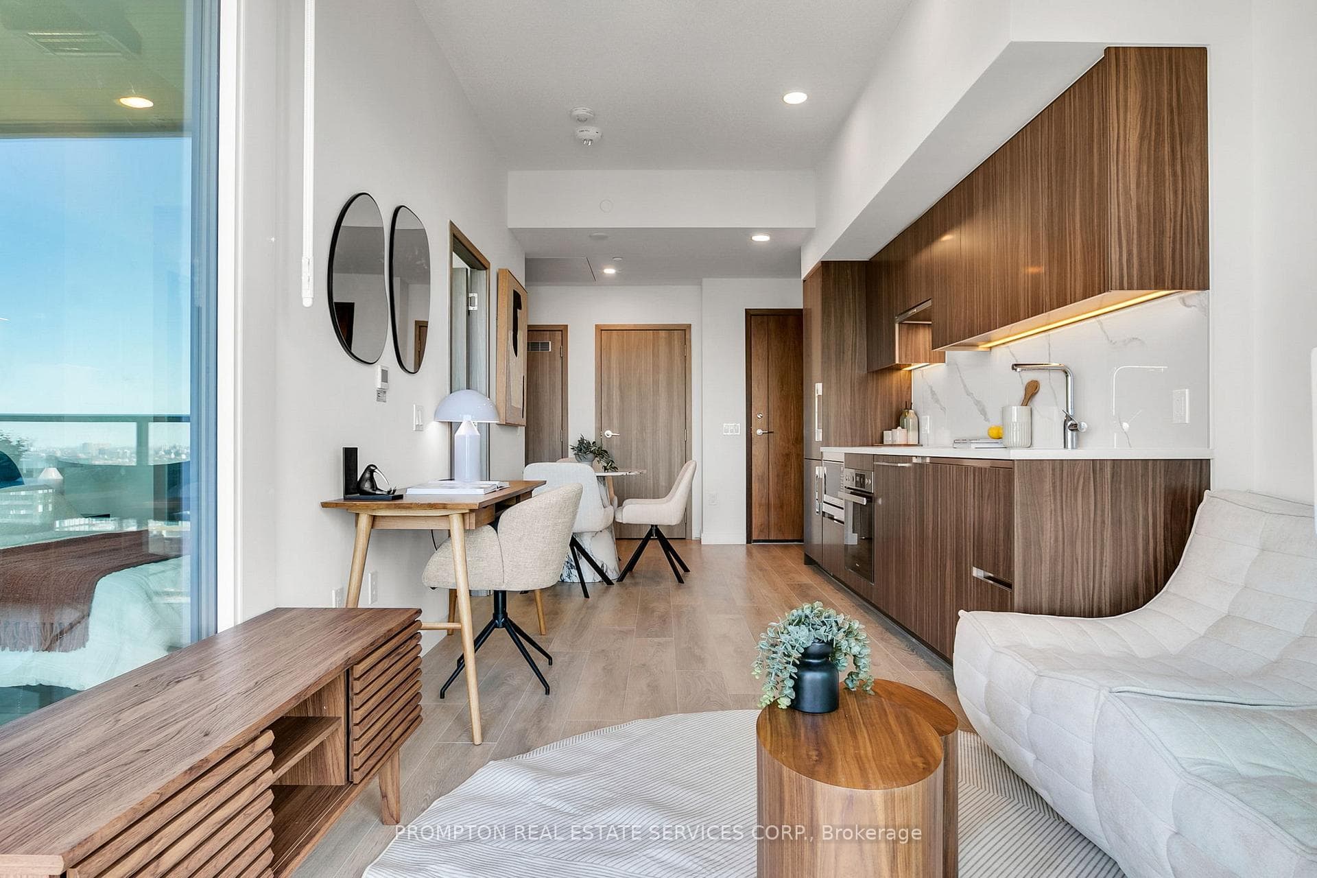 Living, Dining & Kitchen