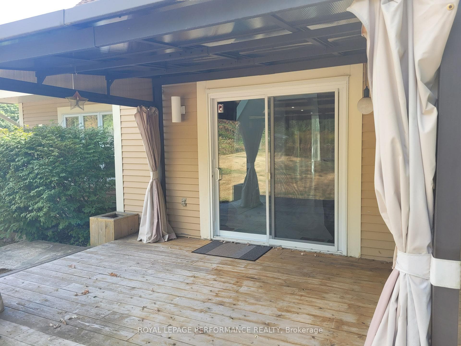 gazebo off kitchen